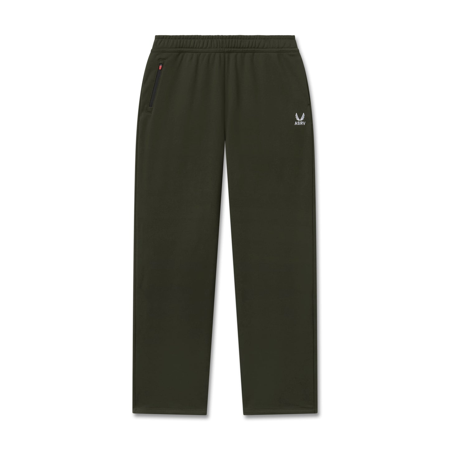 W034. Sorona® Terry Straight Leg Sweats Olive | ASRV US