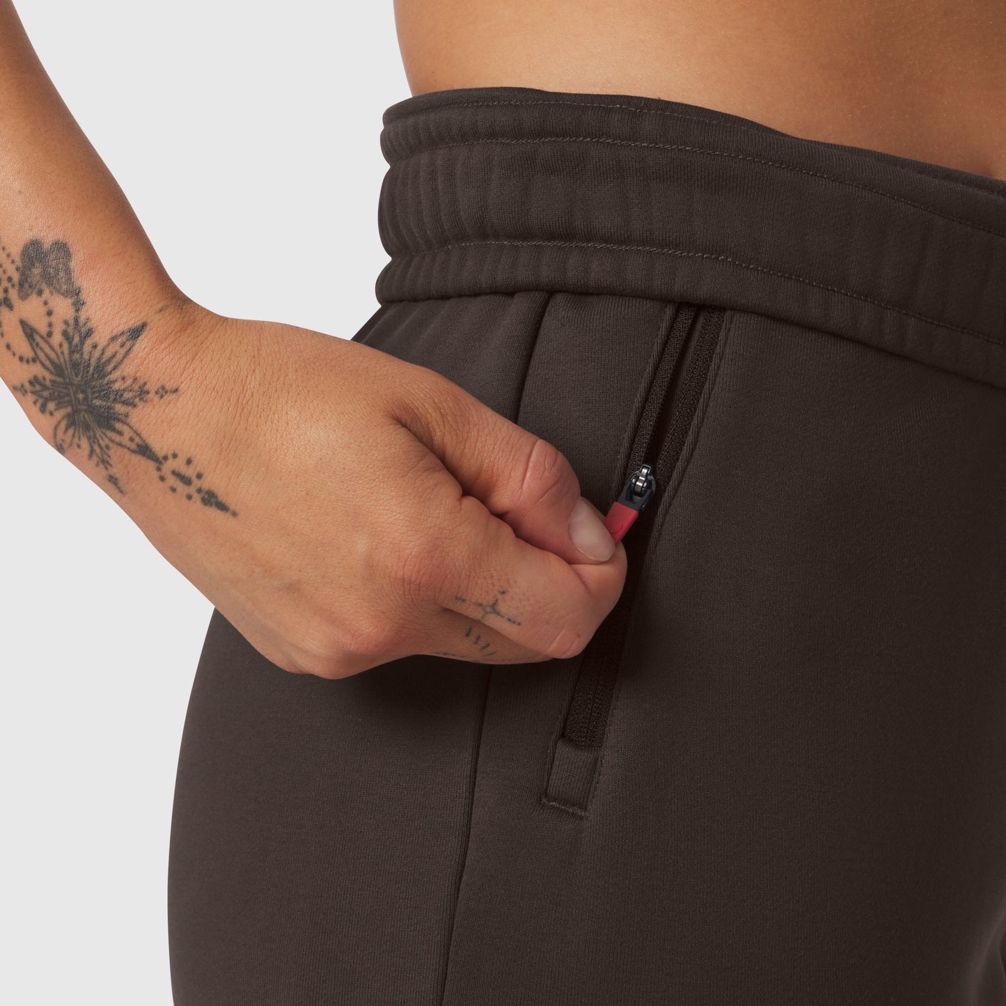 W034. Sorona® Terry Straight Leg Sweats Dark Earth | ASRV sale