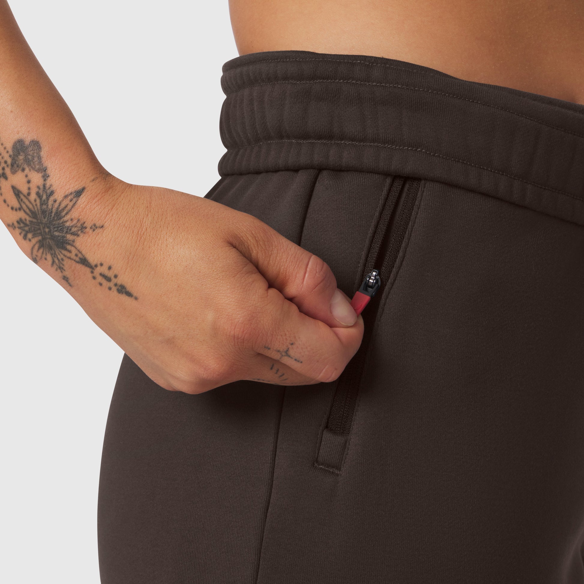 W034. Sorona® Terry Straight Leg Sweats Dark Earth | ASRV sale