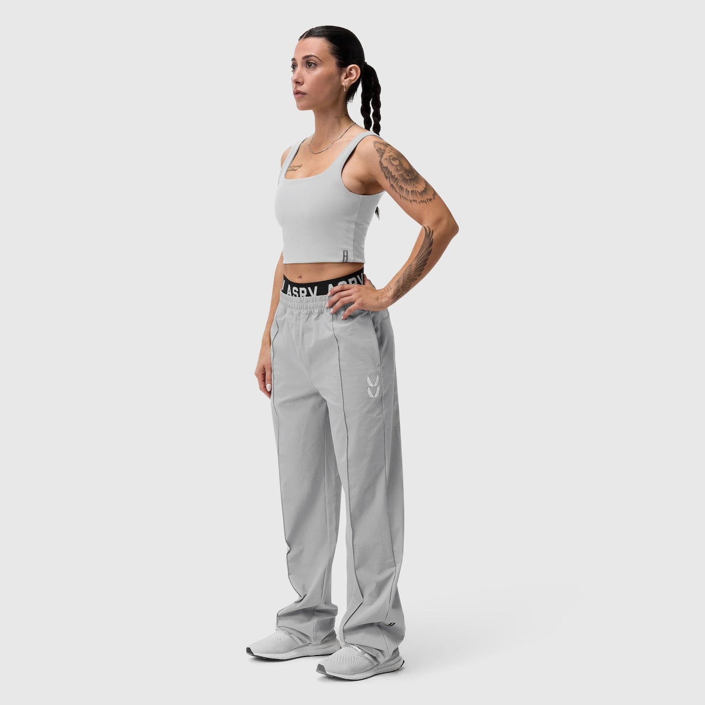 W036. Ripstop Relaxed Track Pant Slate Grey | ASRV for sale