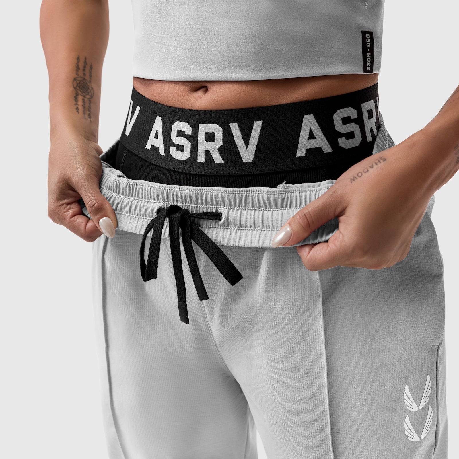 W036. Ripstop Relaxed Track Pant Slate Grey | ASRV for sale