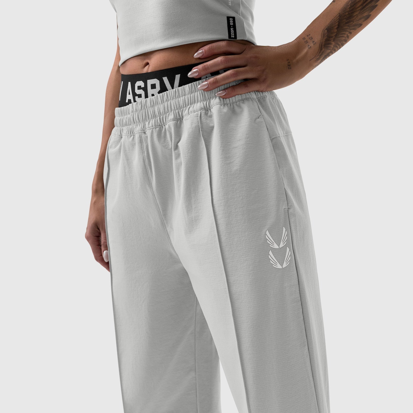 W036. Ripstop Relaxed Track Pant Slate Grey | ASRV for sale