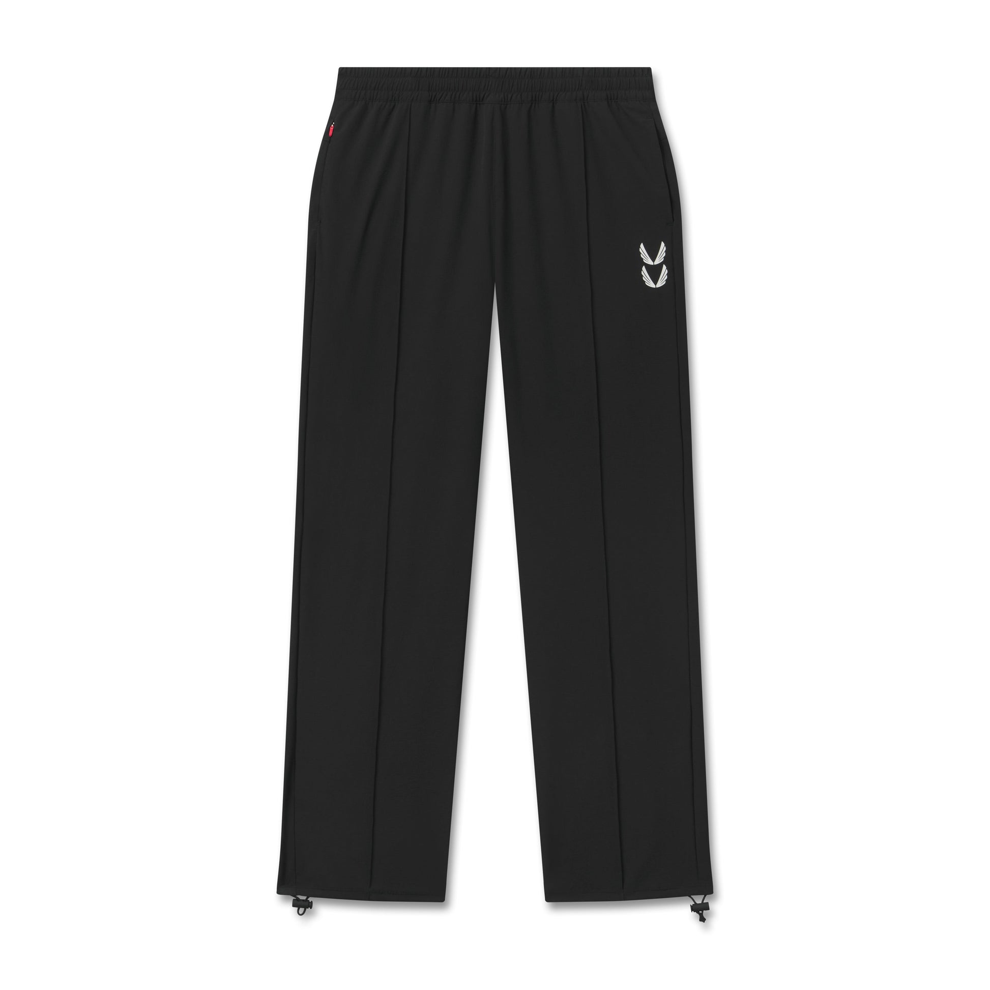 W036. Ripstop Relaxed Track Pant Black | ASRV discount