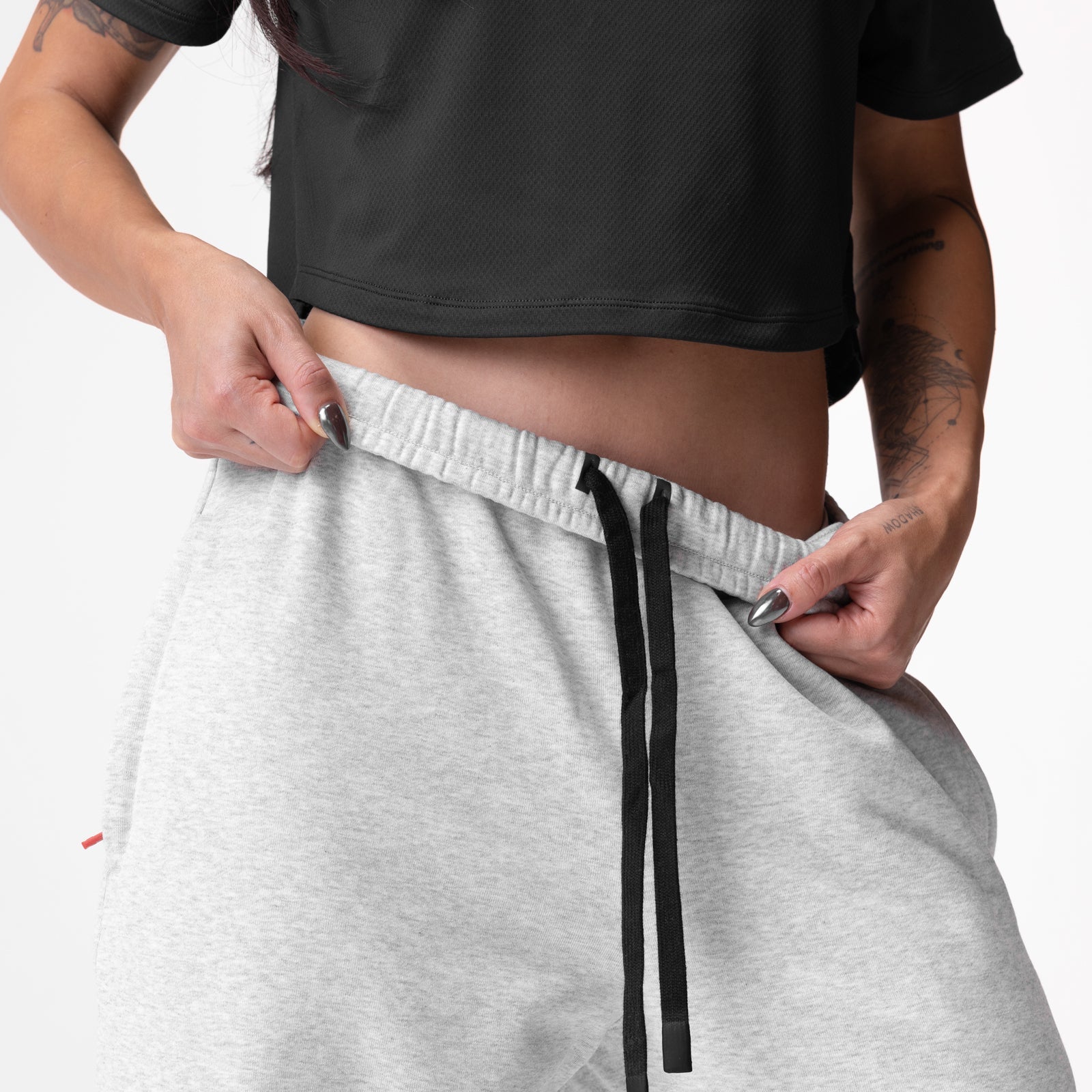 ASRV x Equinox Sorona® French-Terry Oversized Jogger Heather Grey | ASRV Online