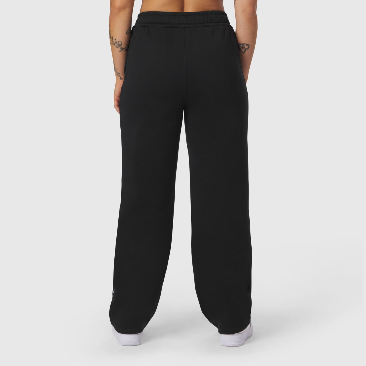 W034. Sorona® Terry Straight Leg Sweats Black | ASRV Discount