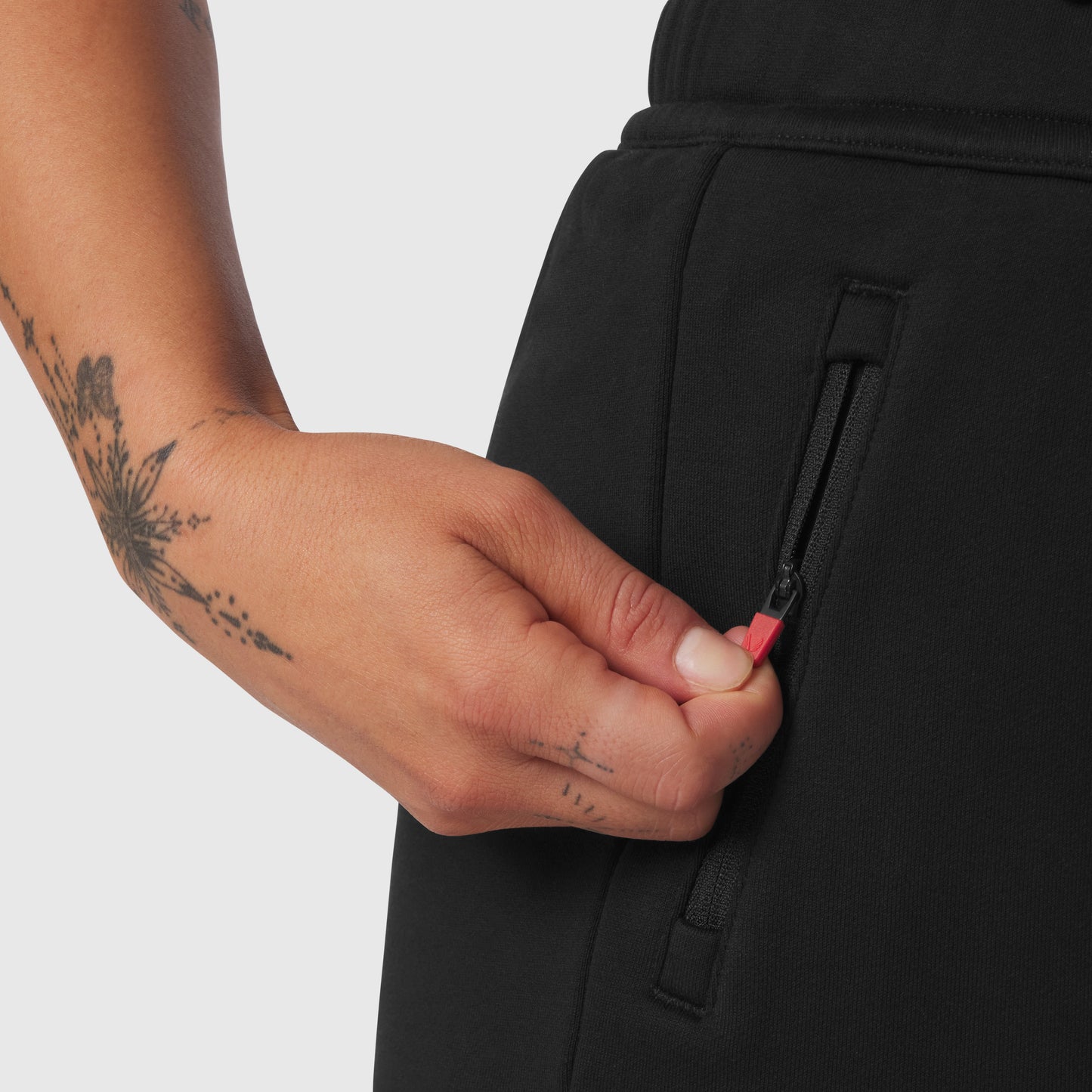 W034. Sorona® Terry Straight Leg Sweats Black | ASRV Discount