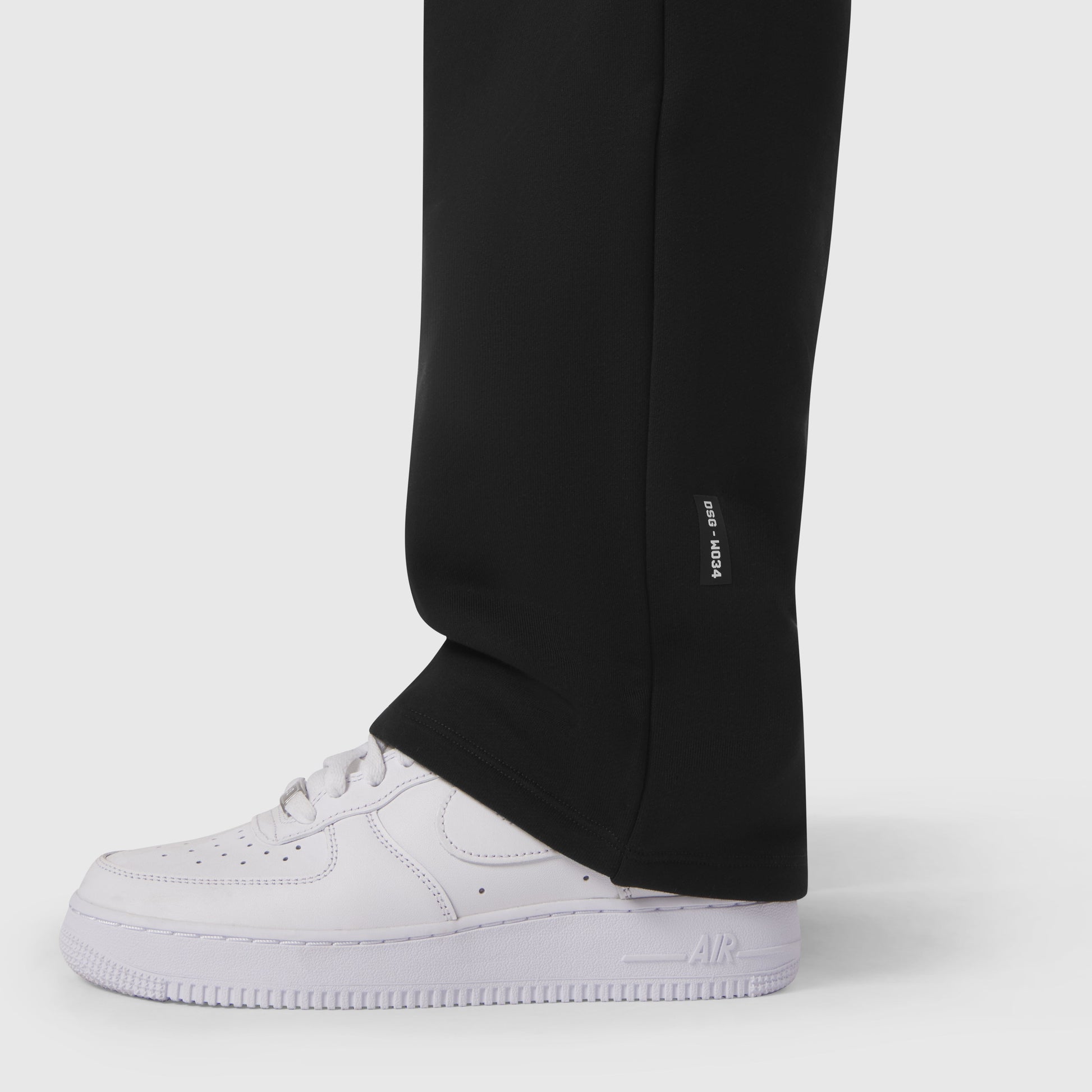 W034. Sorona® Terry Straight Leg Sweats Black | ASRV Discount