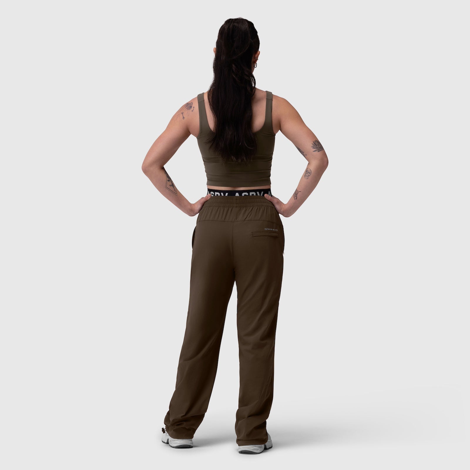 W036. Ripstop Relaxed Track Pant Dark Earth | ASRV near me