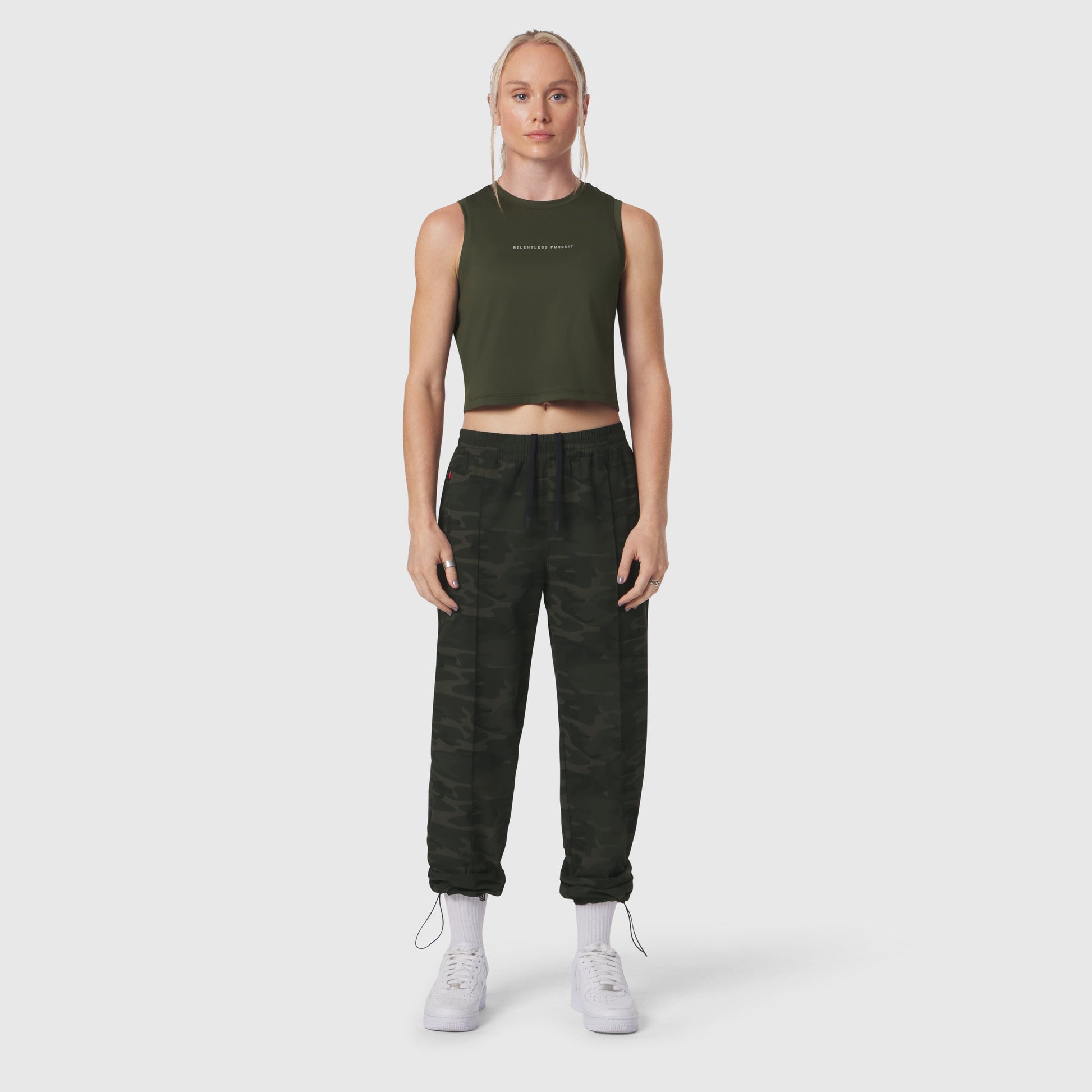 W036. Ripstop Relaxed Track Pant Dark Camo | ASRV US
