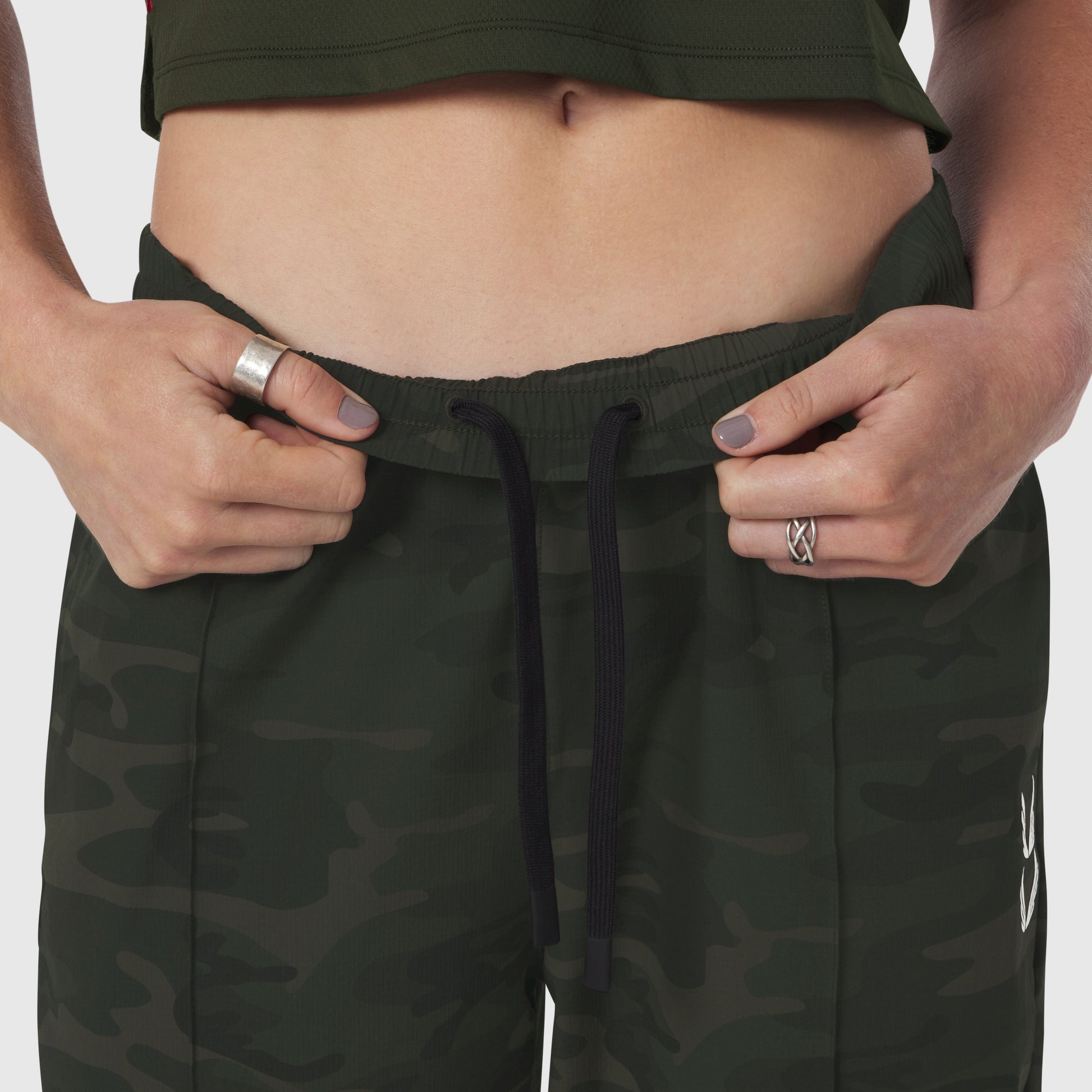 W036. Ripstop Relaxed Track Pant Dark Camo | ASRV US