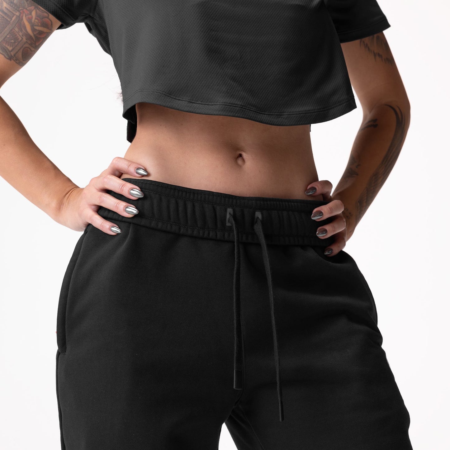 ASRV x Equinox Sorona® French-Terry Oversized Jogger Black | ASRV on sale