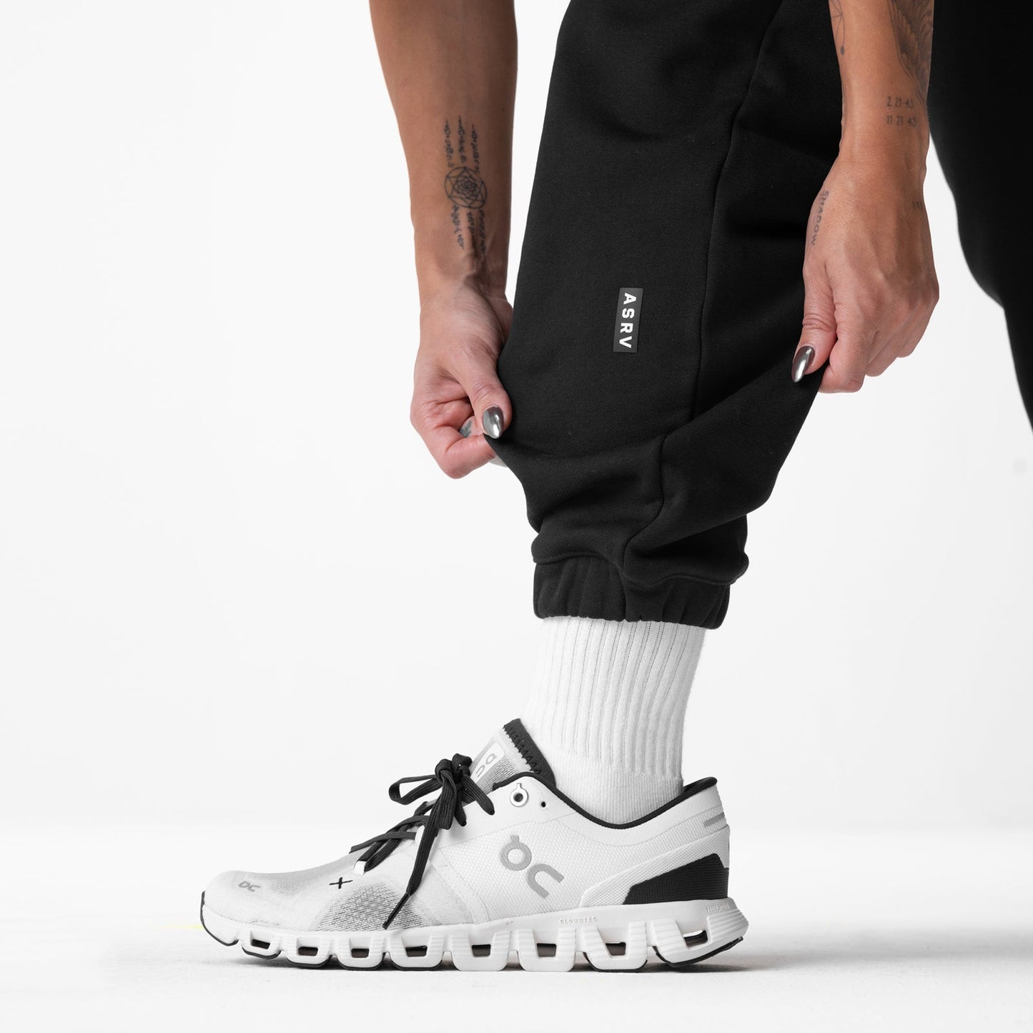 ASRV x Equinox Sorona® French-Terry Oversized Jogger Black | ASRV on sale