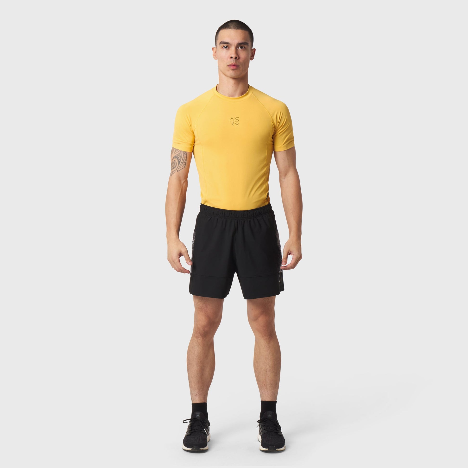 1164. LYCRA® ADAPTIV Baselayer Shortsleeve Amber | ASRV Discount