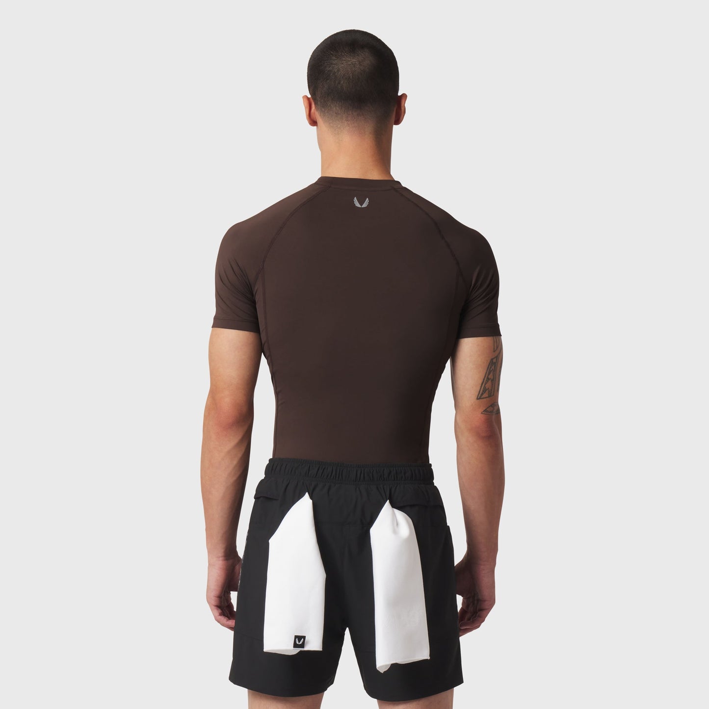 1164. LYCRA® ADAPTIV Baselayer Shortsleeve Dark Earth | ASRV near me