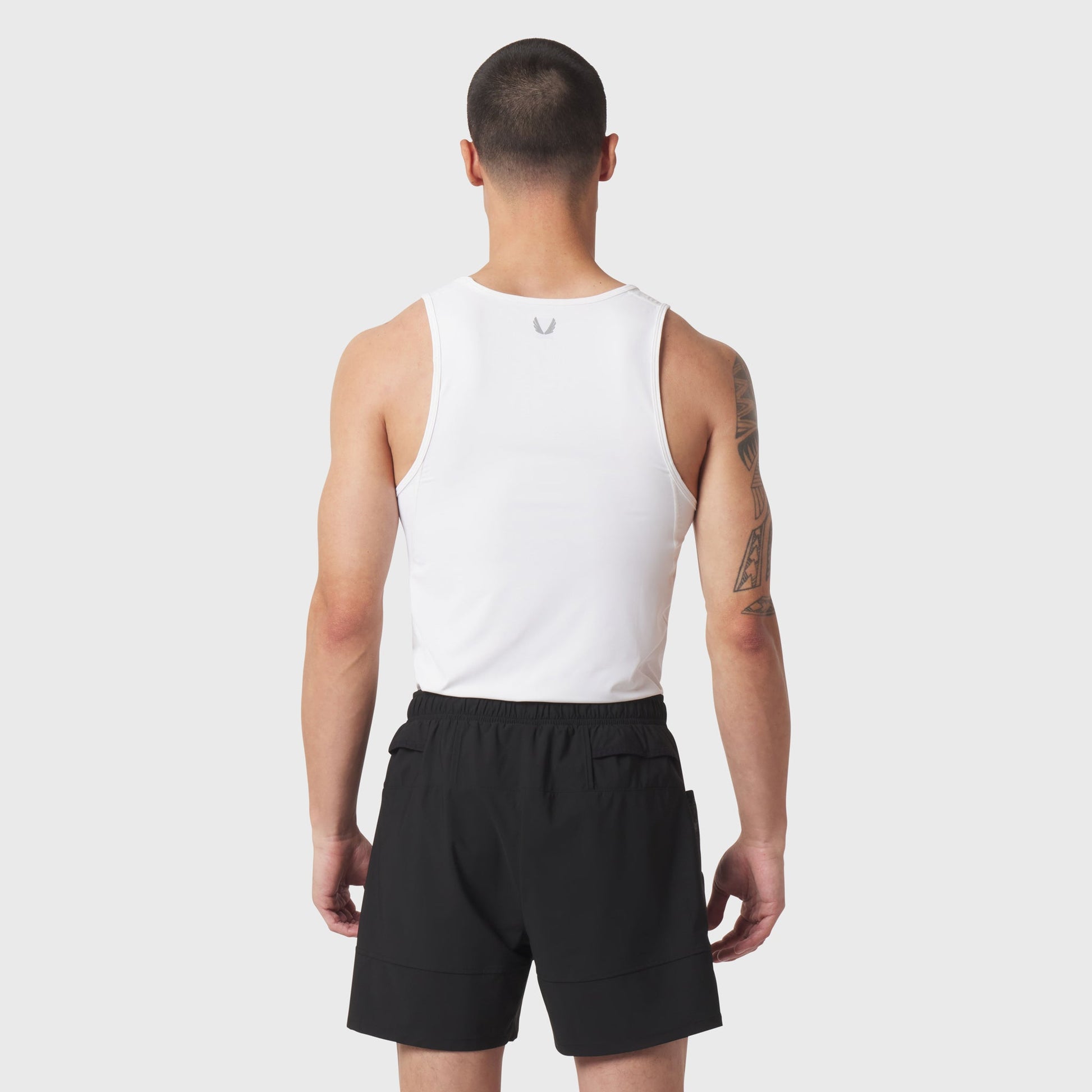 1167. LYCRA® ADAPTIV Baselayer Tank White | ASRV on sale