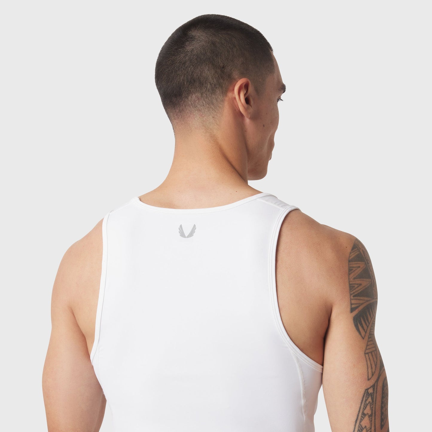 1167. LYCRA® ADAPTIV Baselayer Tank White | ASRV on sale