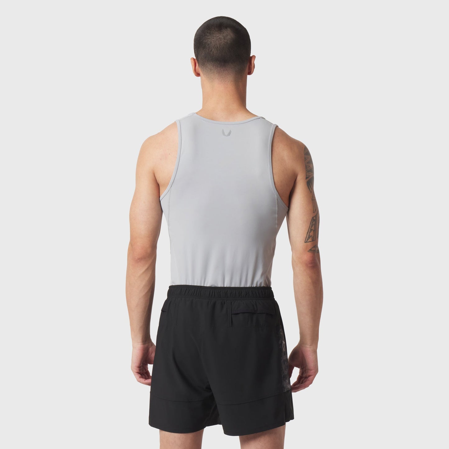 1167. LYCRA® ADAPTIV Baselayer Tank Slate Grey | ASRV for sale