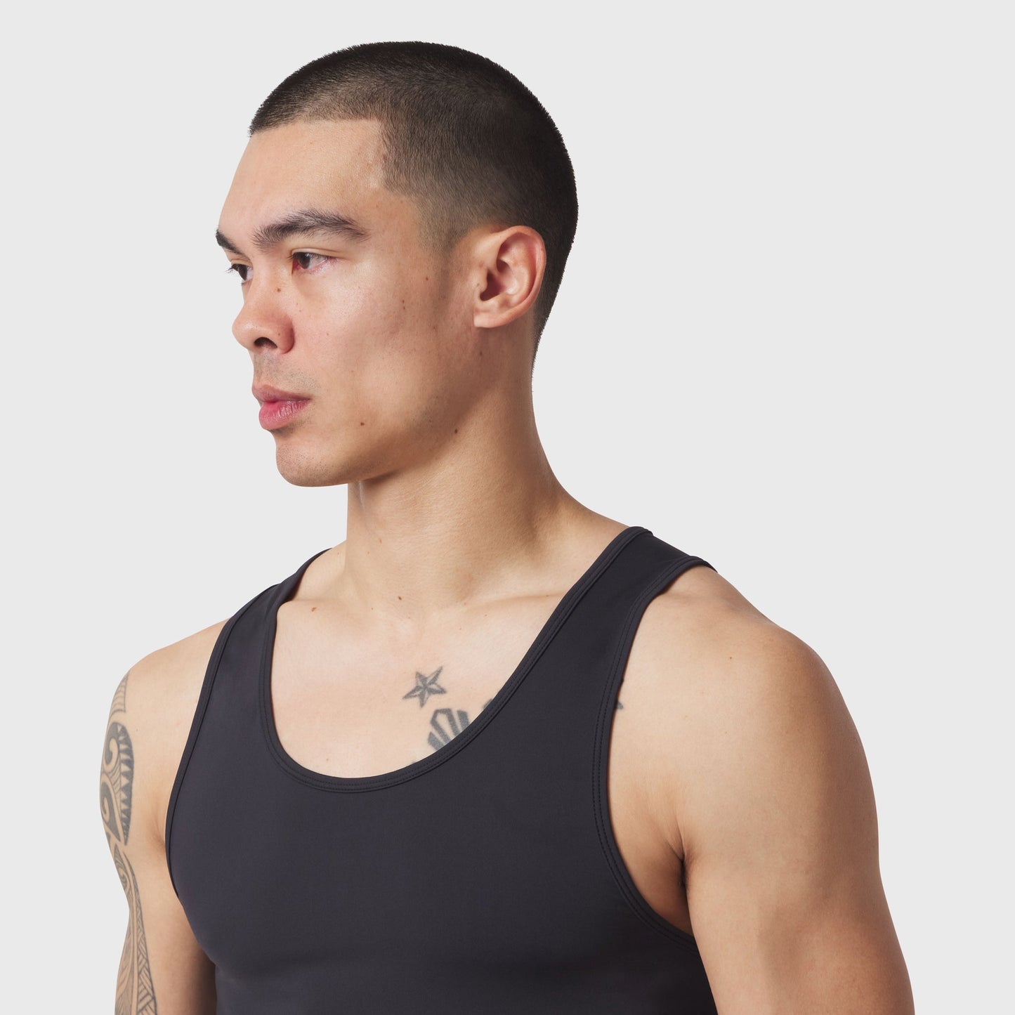 1167. LYCRA® ADAPTIV Baselayer Tank Black | ASRV discount