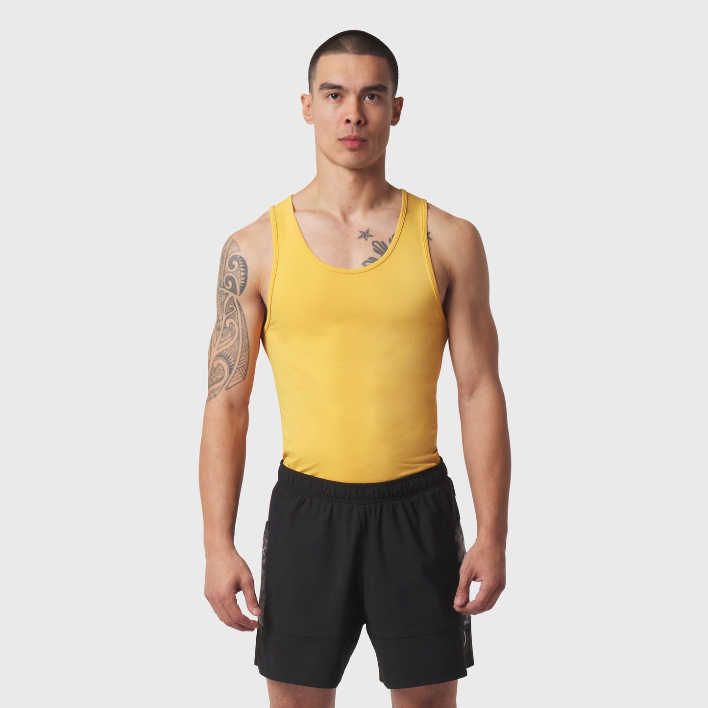 1167. LYCRA® ADAPTIV Baselayer Tank Amber | ASRV Online