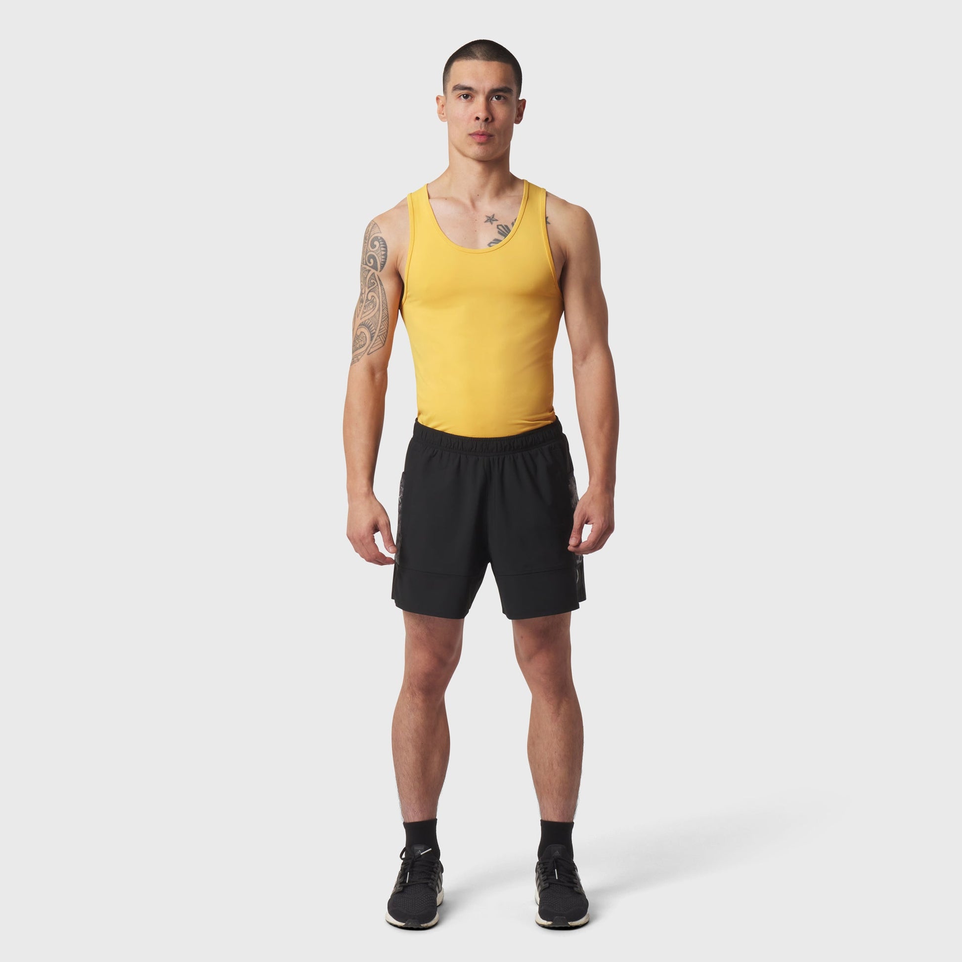 1167. LYCRA® ADAPTIV Baselayer Tank Amber | ASRV Online