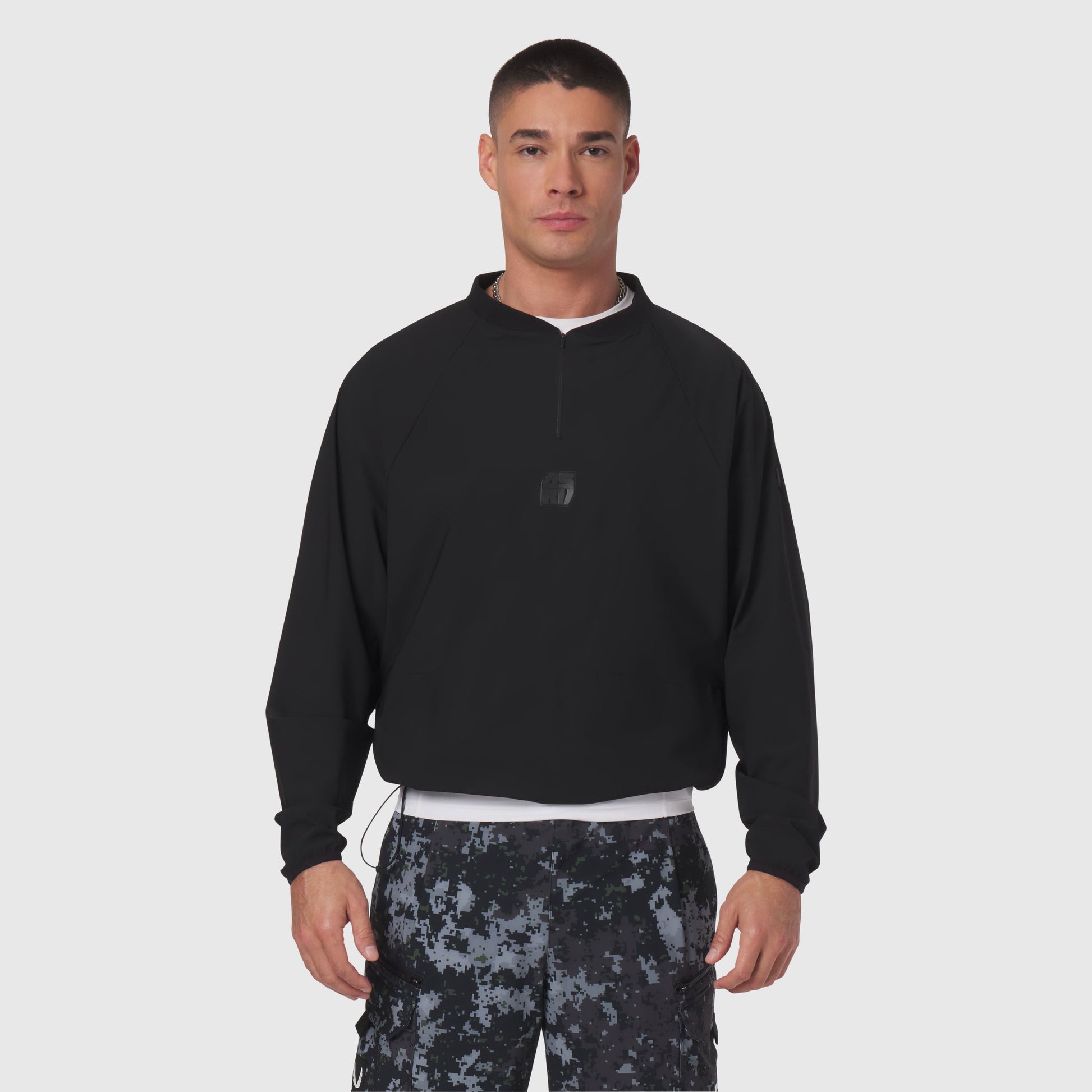 1141. Tetra-Lite® Blade Collar Zip Jacket Black | ASRV Discount