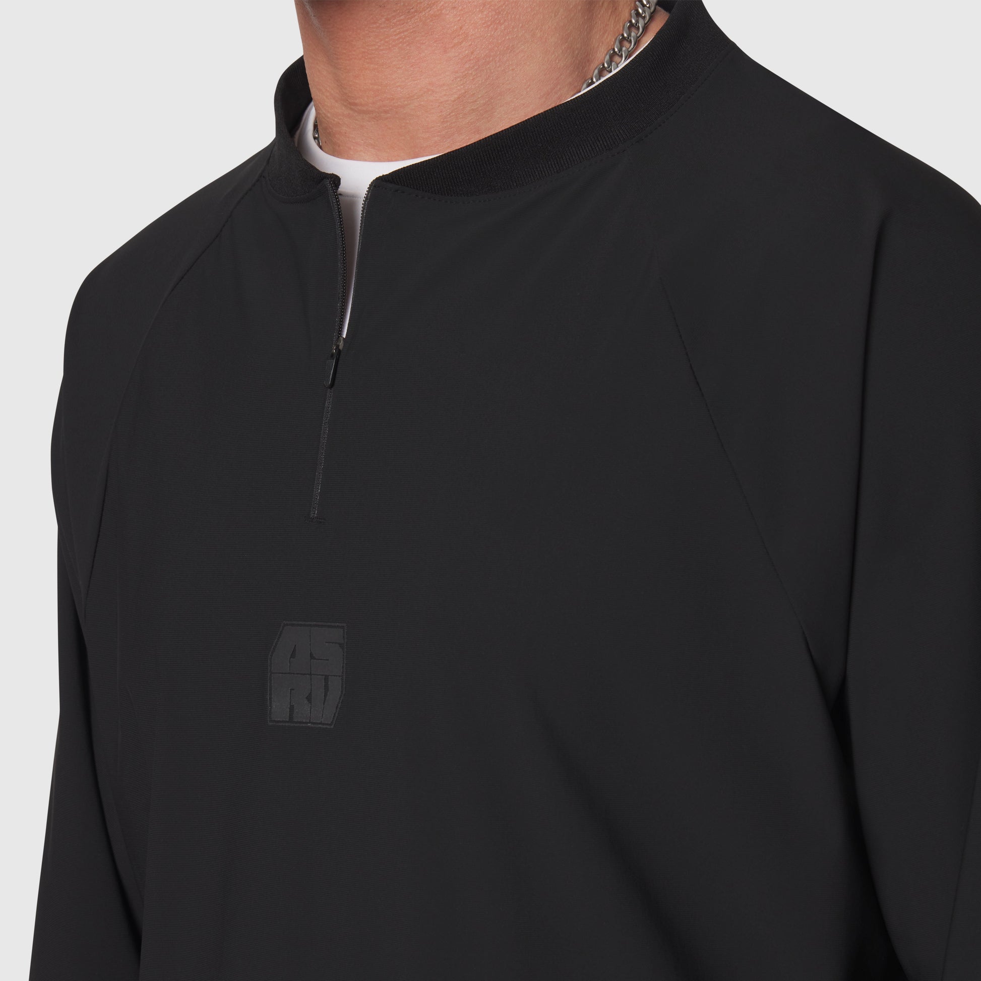 1141. Tetra-Lite® Blade Collar Zip Jacket Black | ASRV Discount