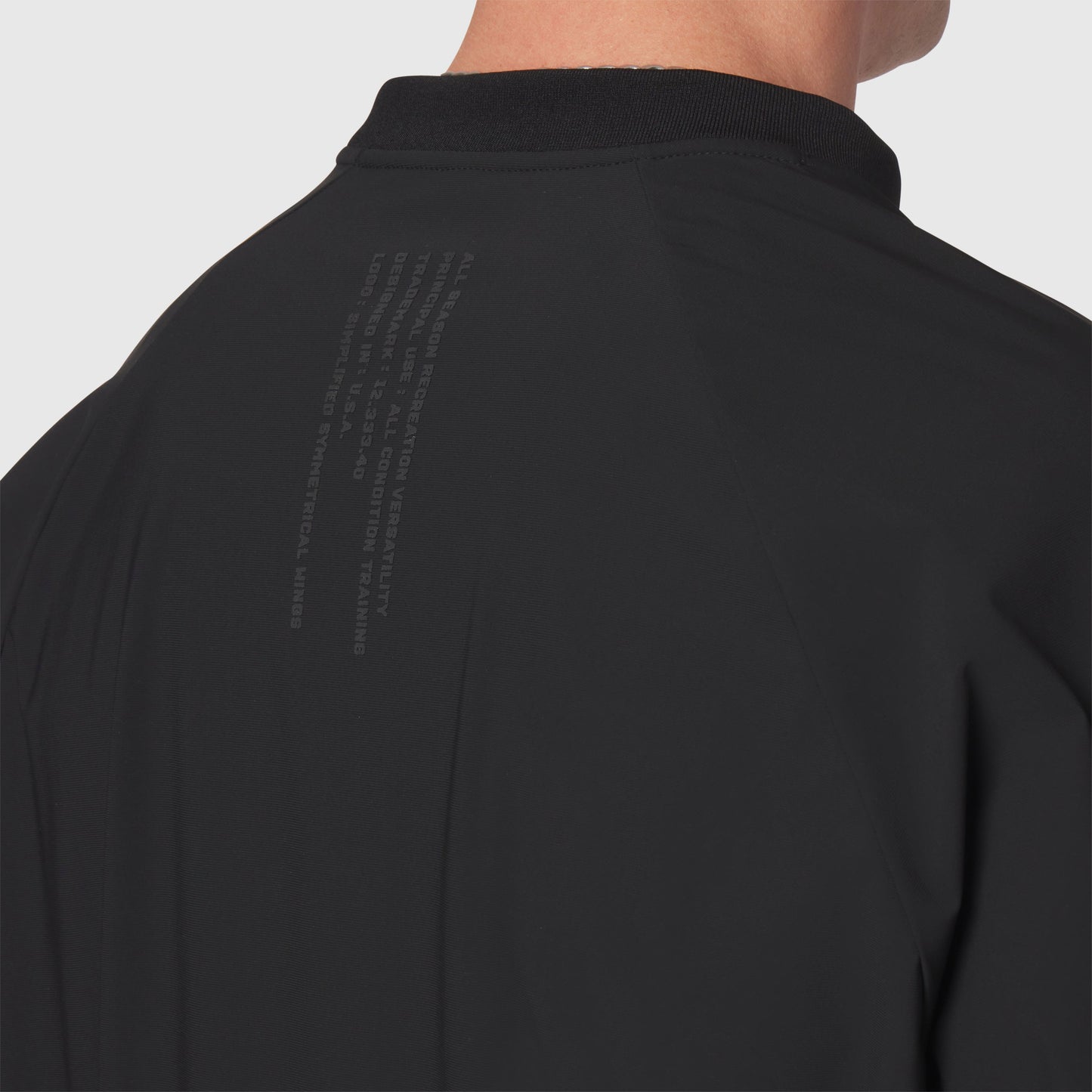 1141. Tetra-Lite® Blade Collar Zip Jacket Black | ASRV Discount