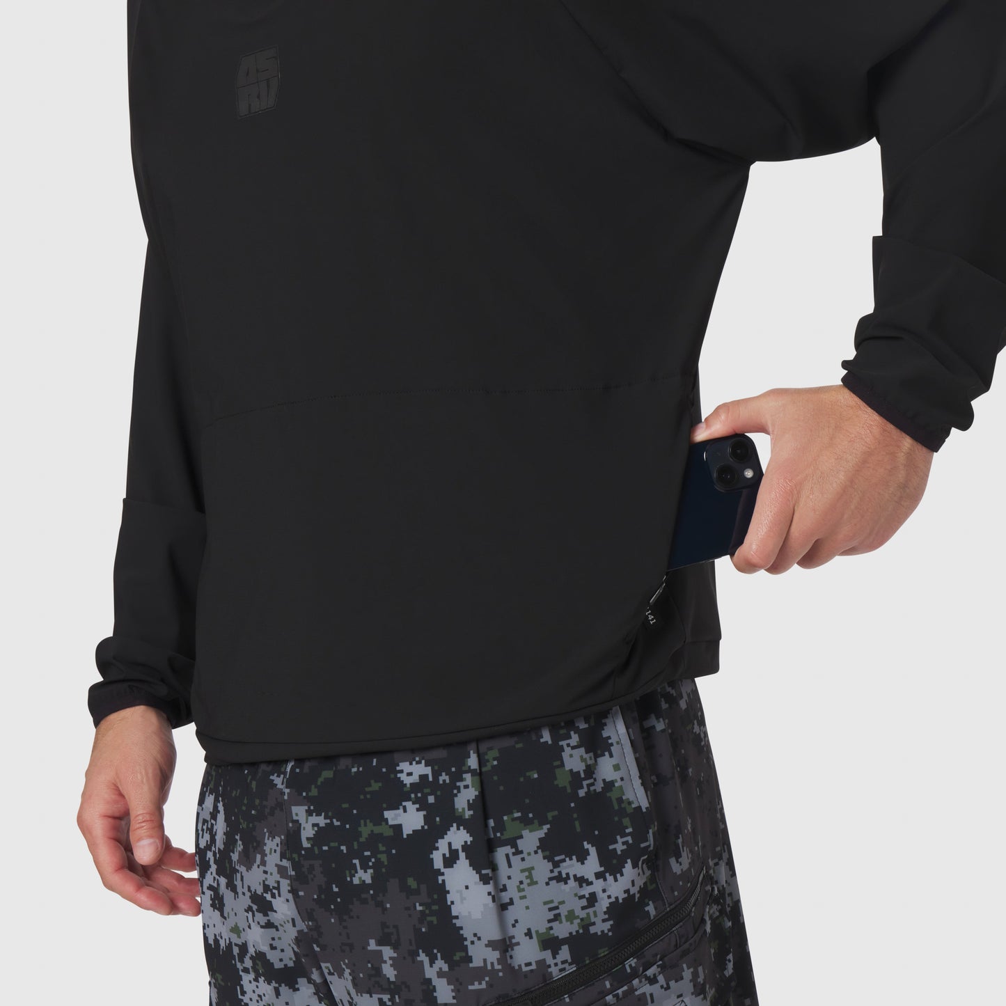 1141. Tetra-Lite® Blade Collar Zip Jacket Black | ASRV Discount