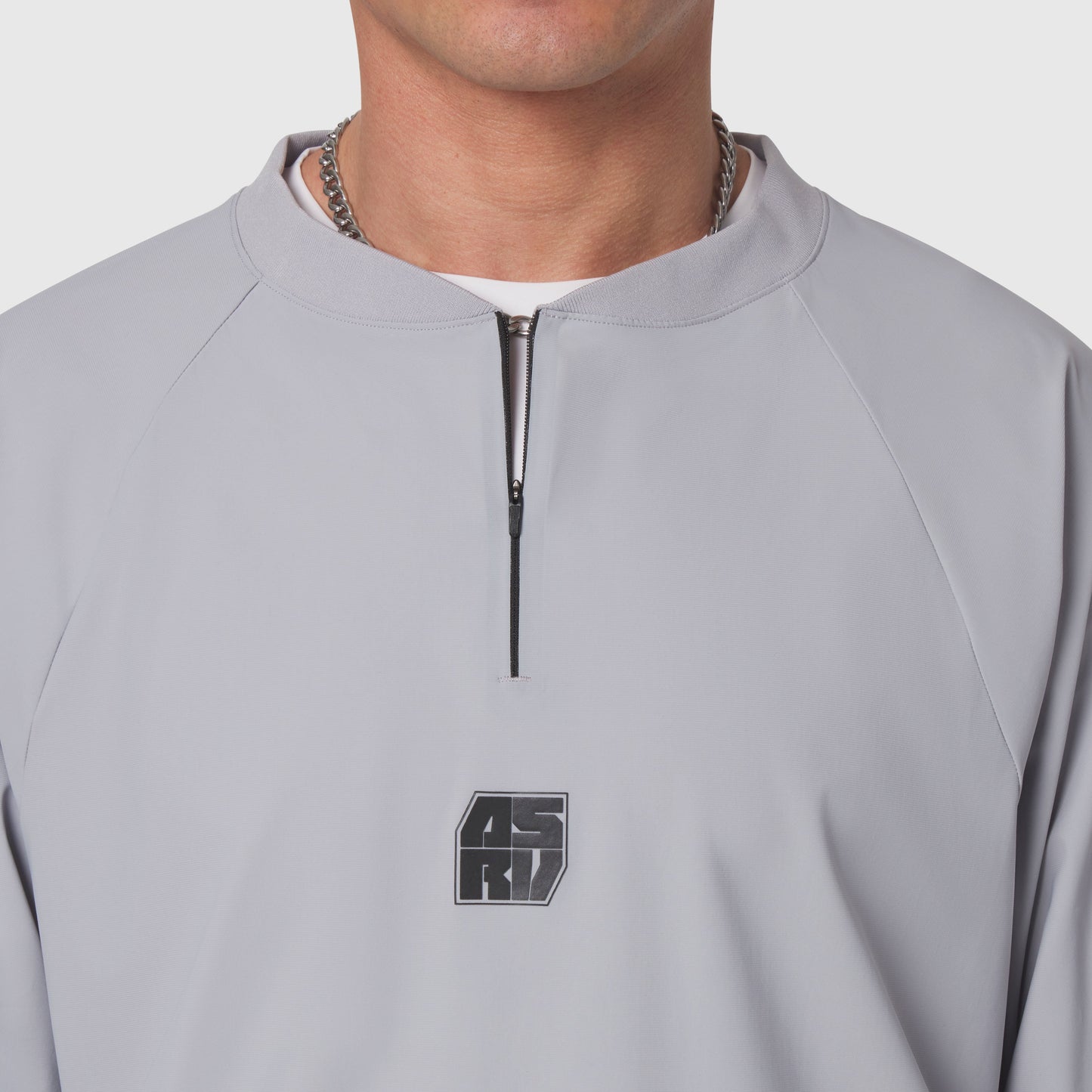 1141. Tetra-Lite® Blade Collar Zip Jacket Slate Grey | ASRV US