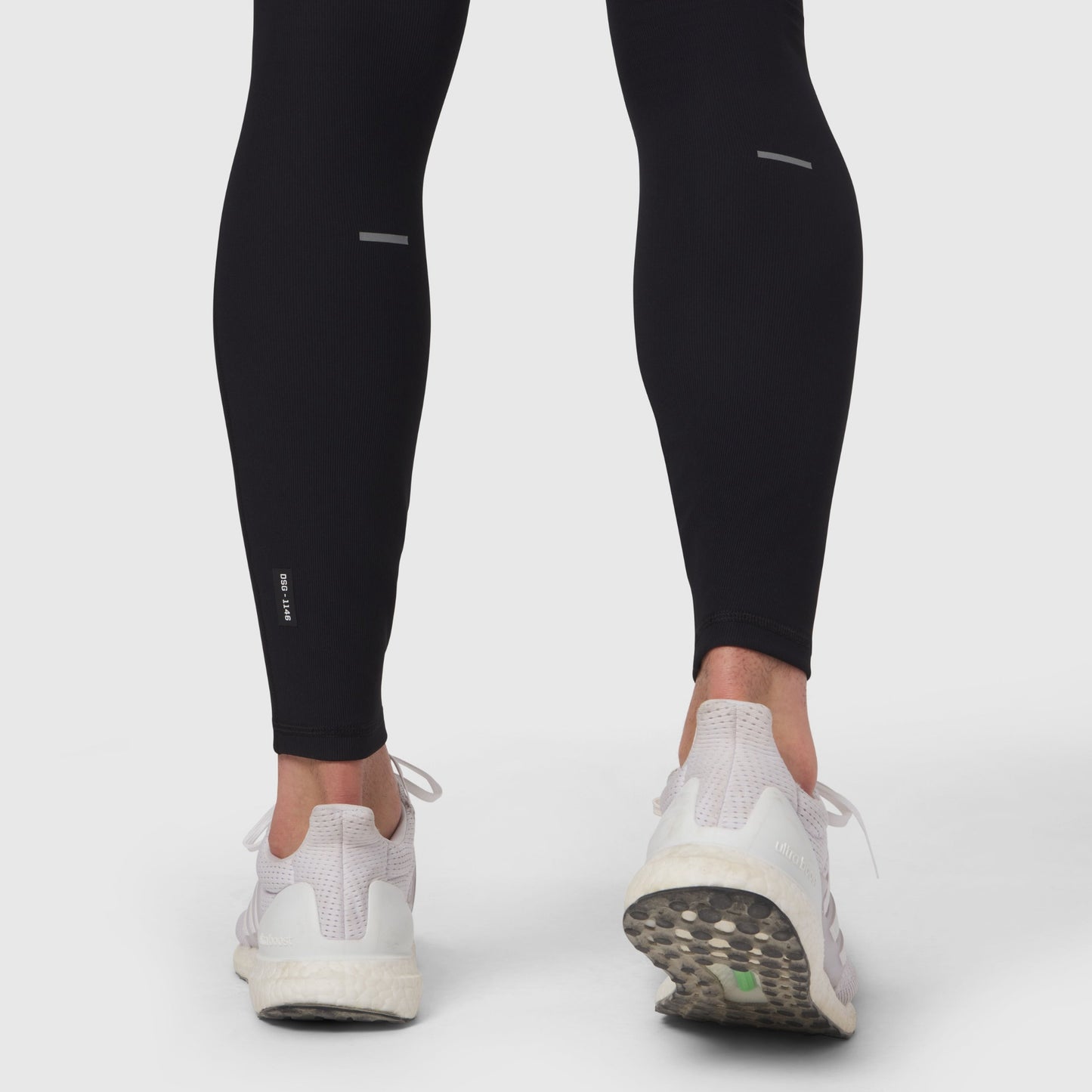 1146. Lycra® Ribbed Running Tight Black | ASRV for sale