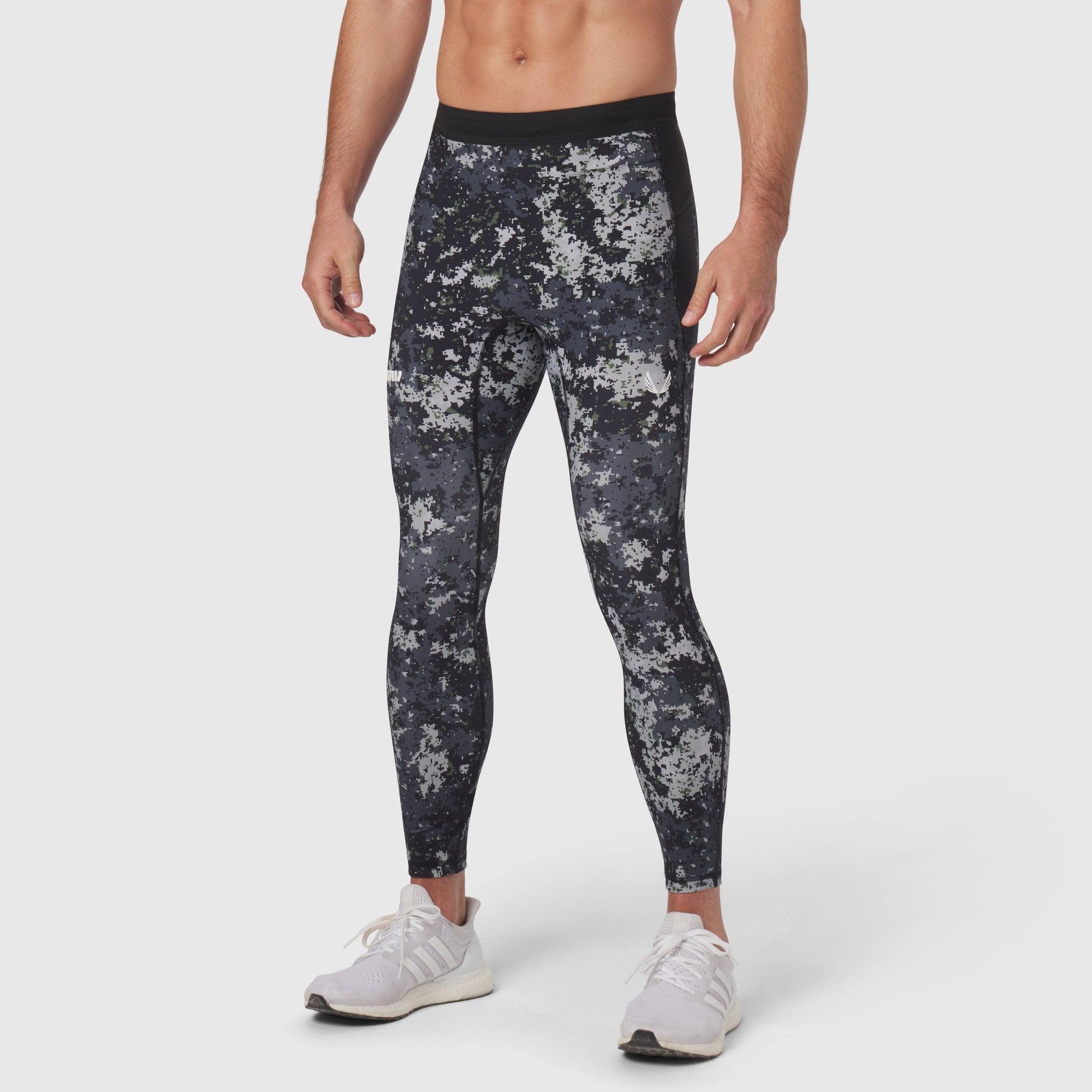 1146. Lycra® Ribbed Running Tight Pixel Camo | ASRV Online