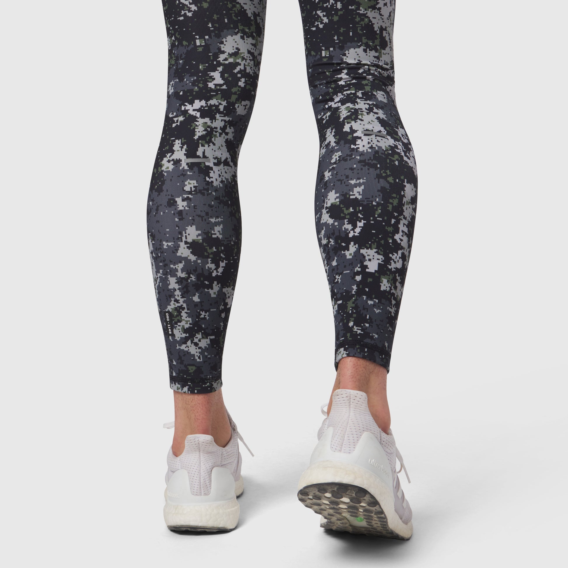 1146. Lycra® Ribbed Running Tight Pixel Camo | ASRV Online