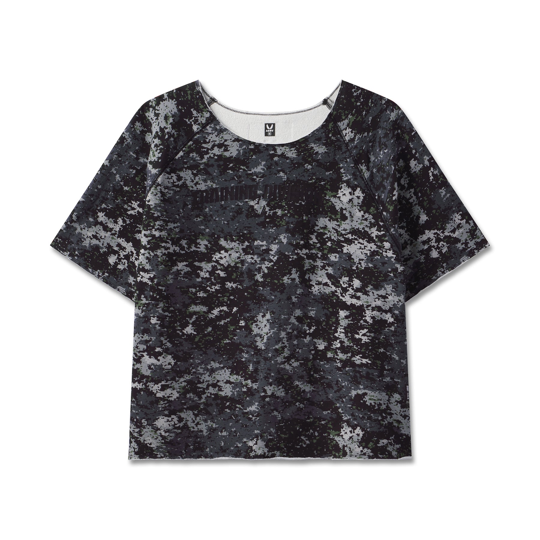 1114. Vintage Raw Hem Pump Cover Pixel Camo | ASRV on sale