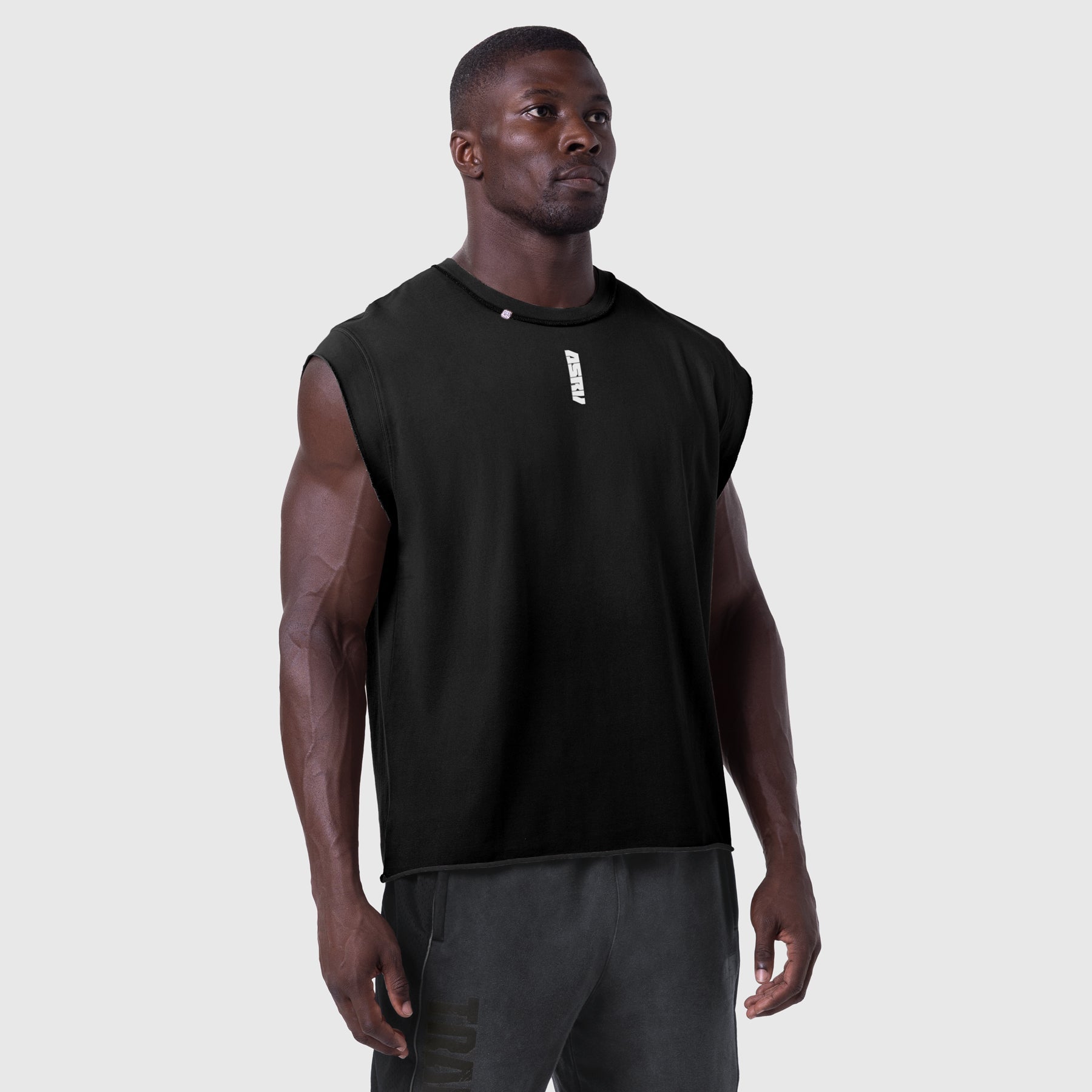 1115. Tech Essential™ Cap Shoulder Cutoff Black | ASRV for sale