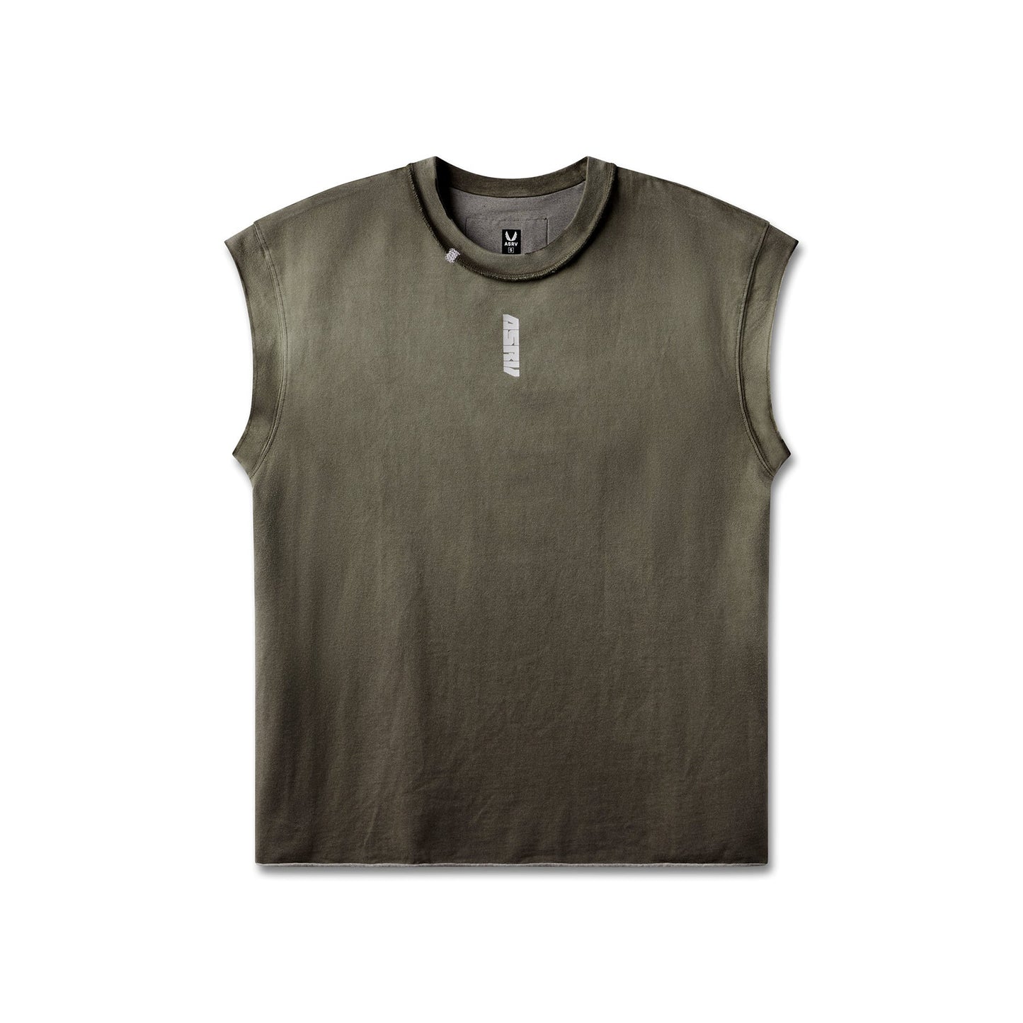 1115. Tech Essential™ Cap Shoulder Cutoff Olive Sun Fade | ASRV Online