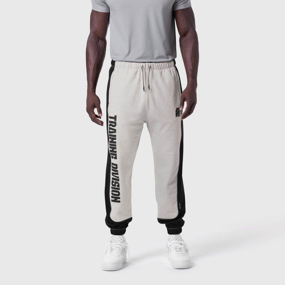 1120. Tech-Terry™ Mesh Panel Sweats Heather Grey "Blade TD" | ASRV sale