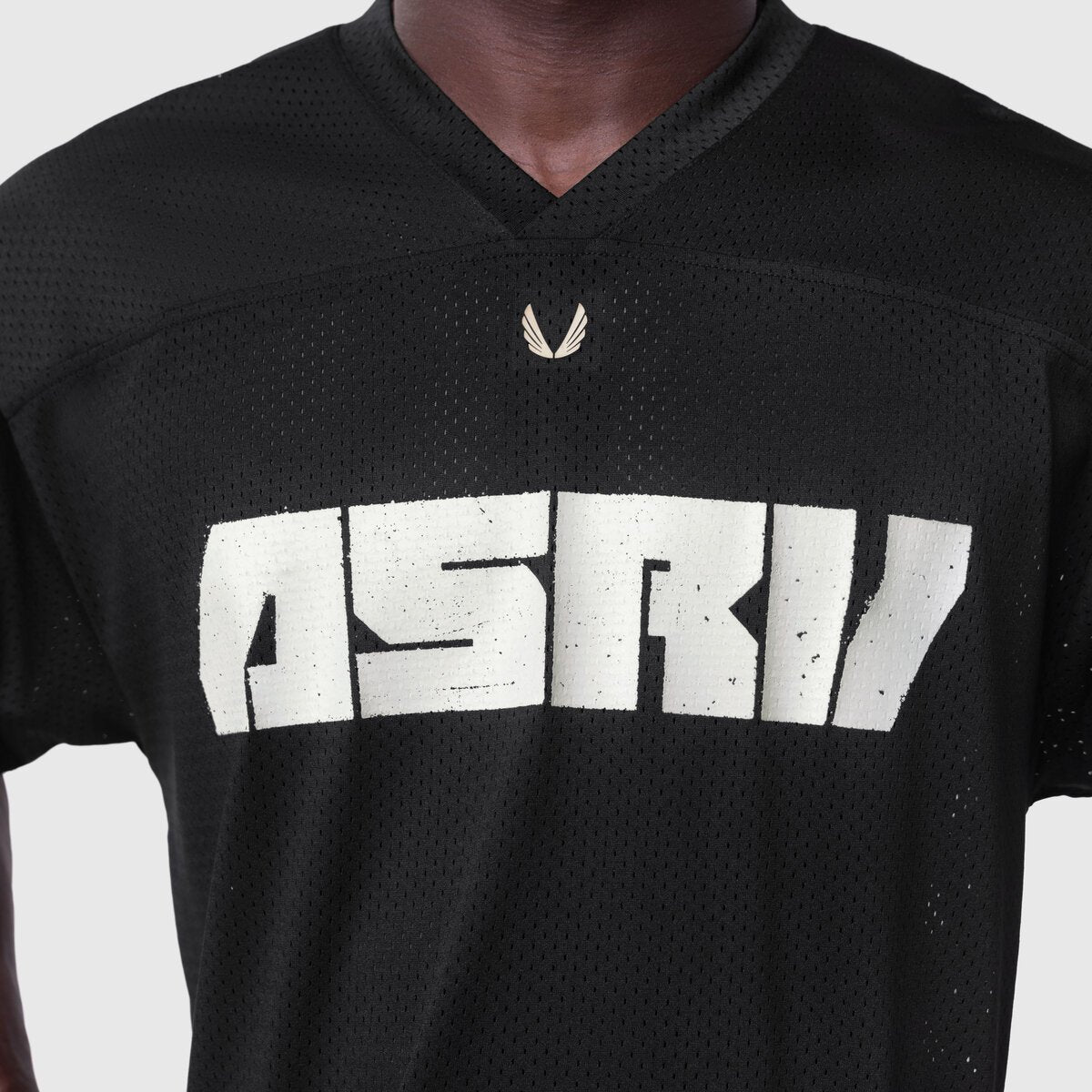 1111. Ion-Mesh™ Crop Jersey Black | ASRV on sale