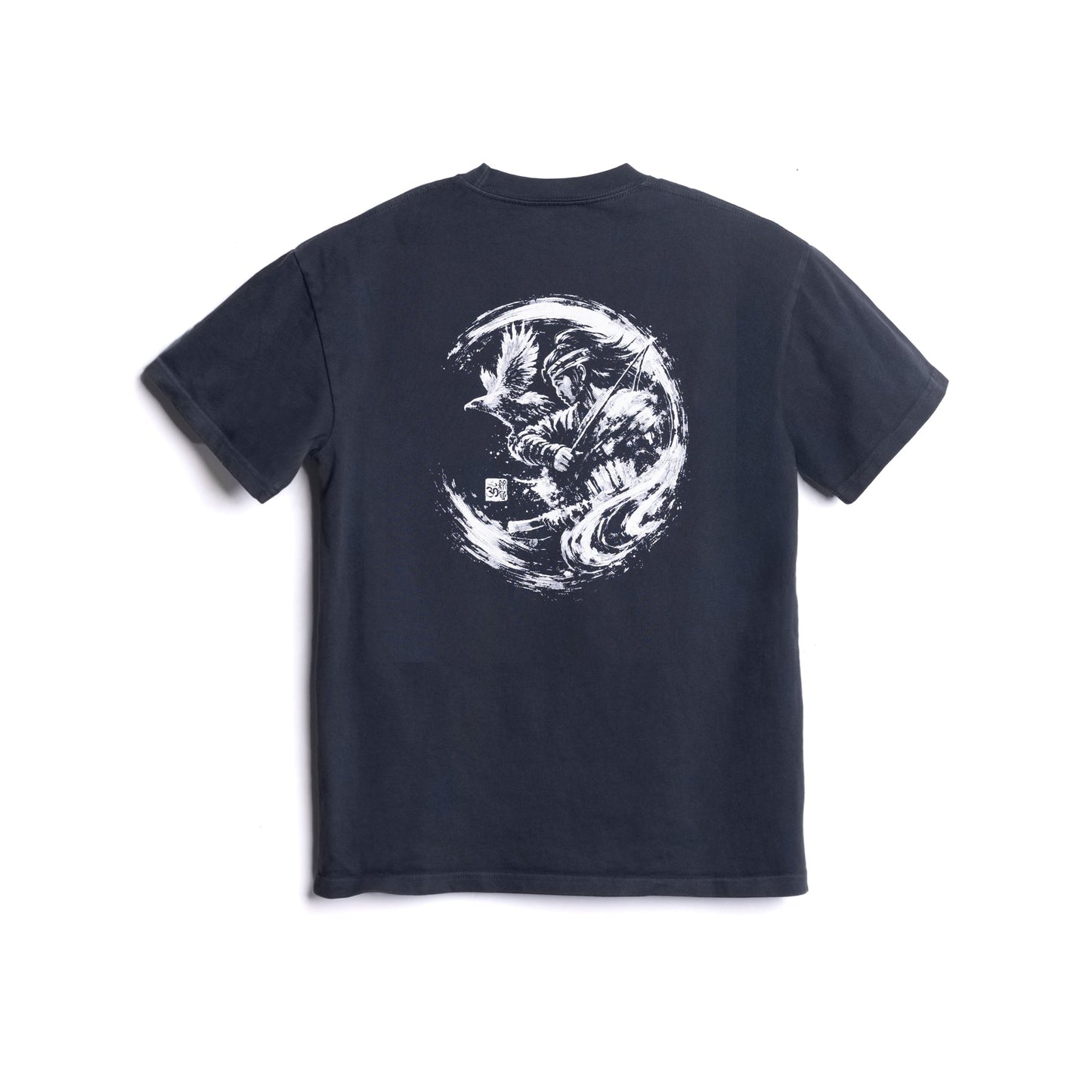 0576. LE Cotton Tee Navy "Warrior" | ASRV Online