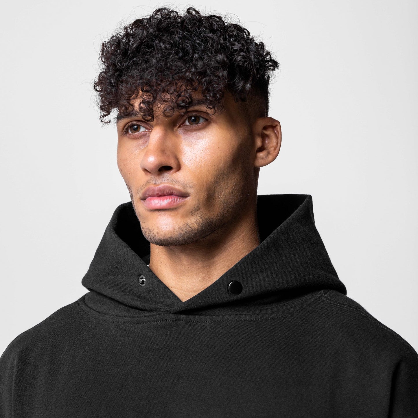 0648. Tech-Terry™ Hoodie Black "Global" | ASRV on sale