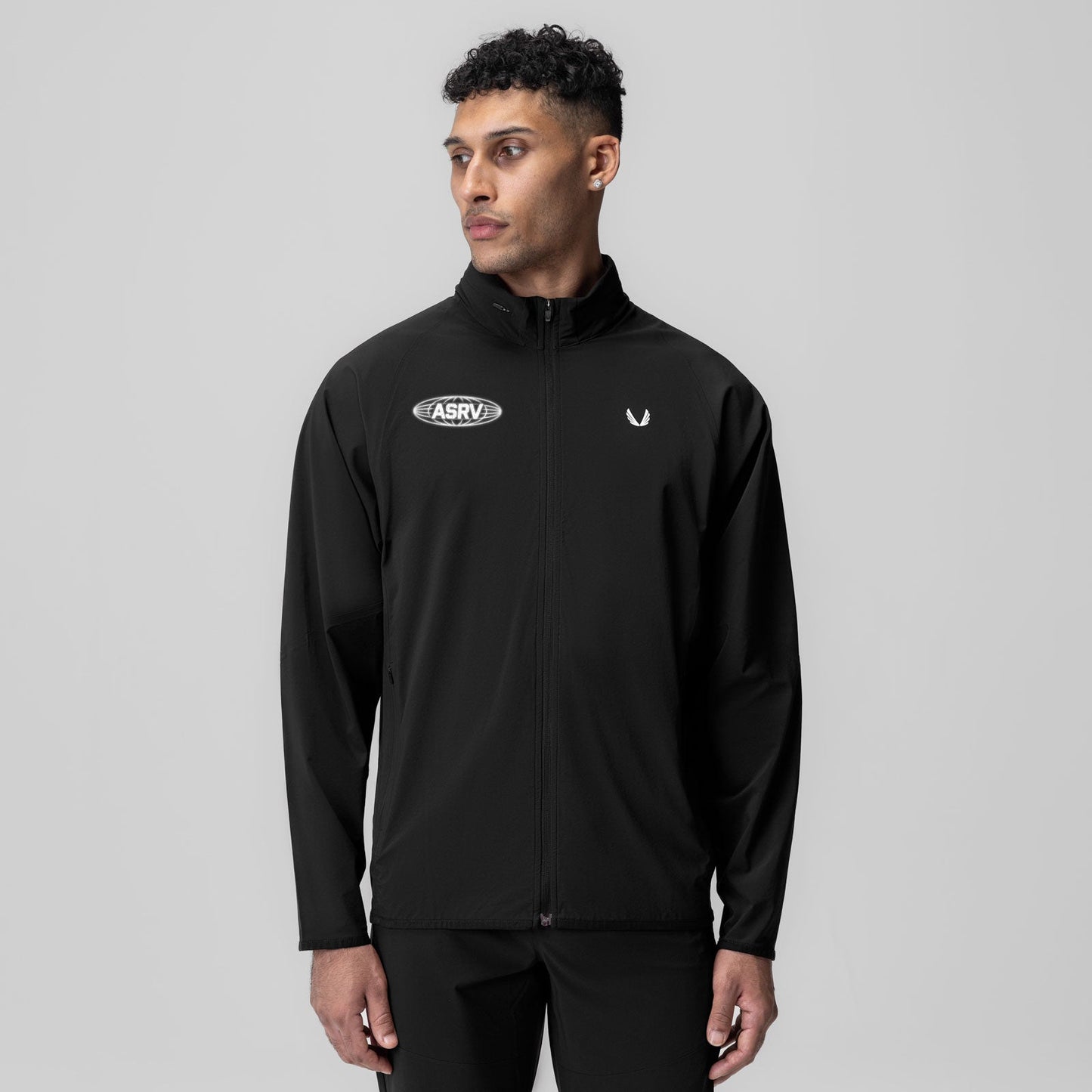 1018. Aerotex™ Weather-Ready Bonded Windbreaker Black "Global" | ASRV for sale
