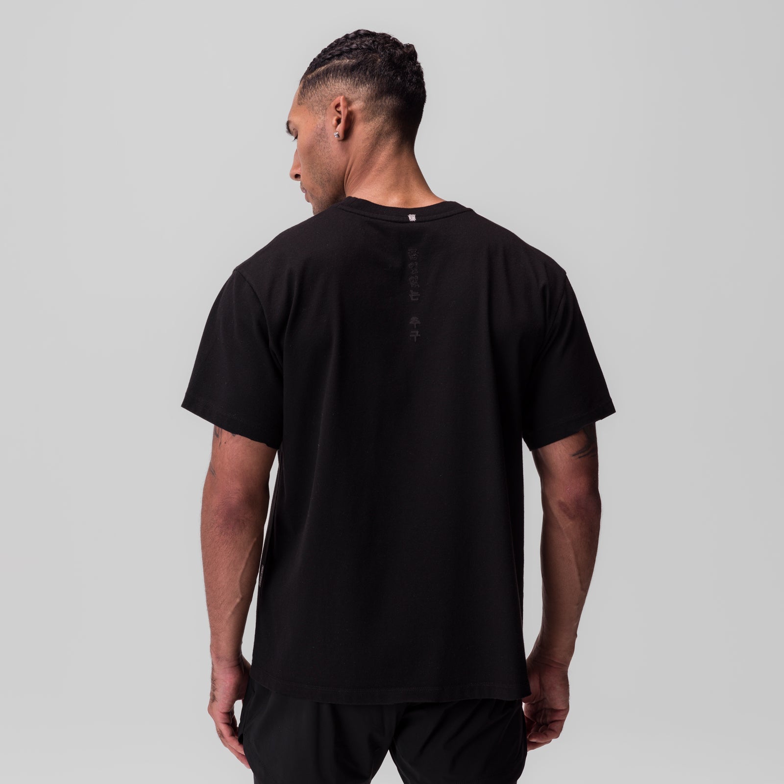 0797. Tech Essential™ Relaxed Tee Black "Global" | ASRV discount