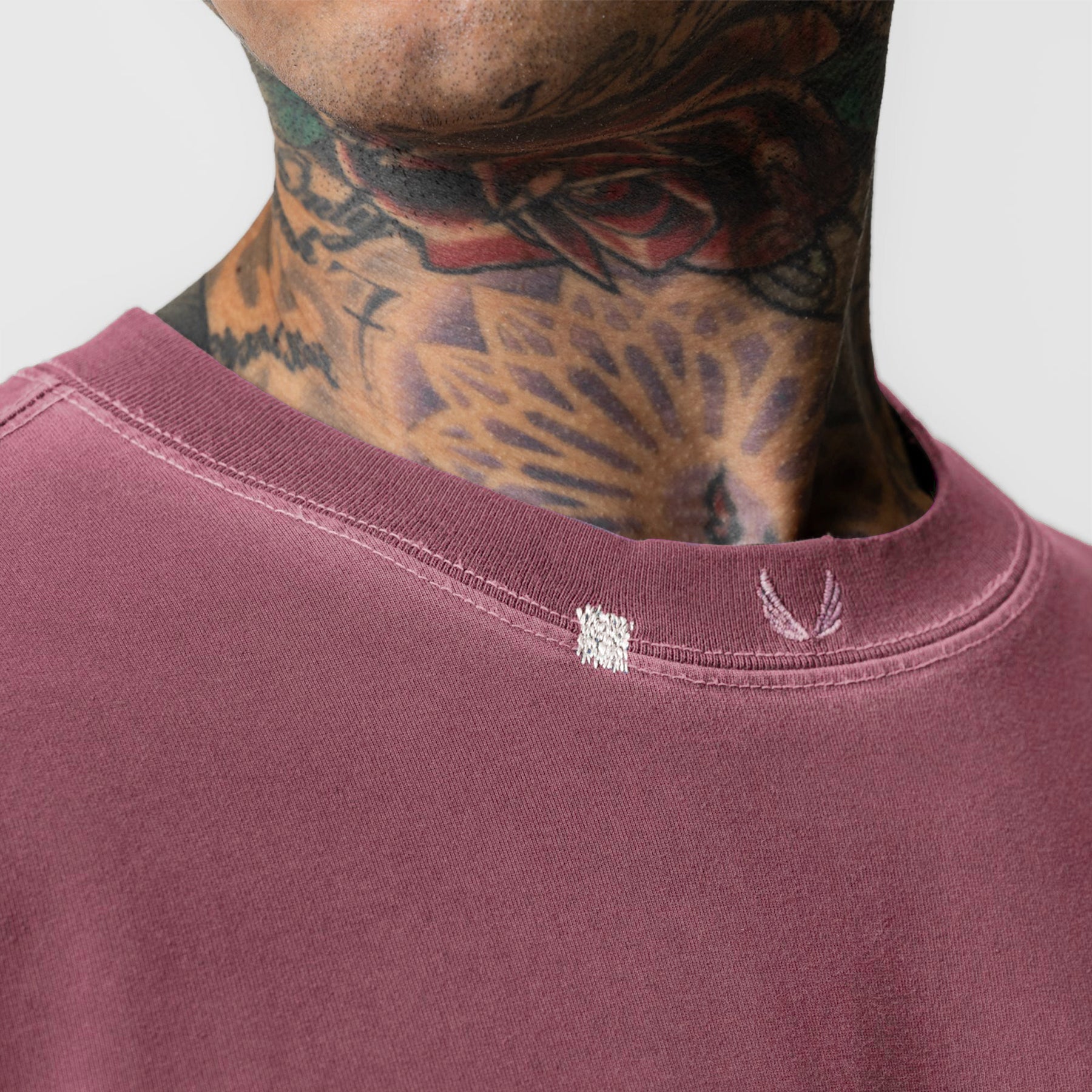 0797. Tech Essential™ Relaxed Tee Faded Crimson "Global" | ASRV discount