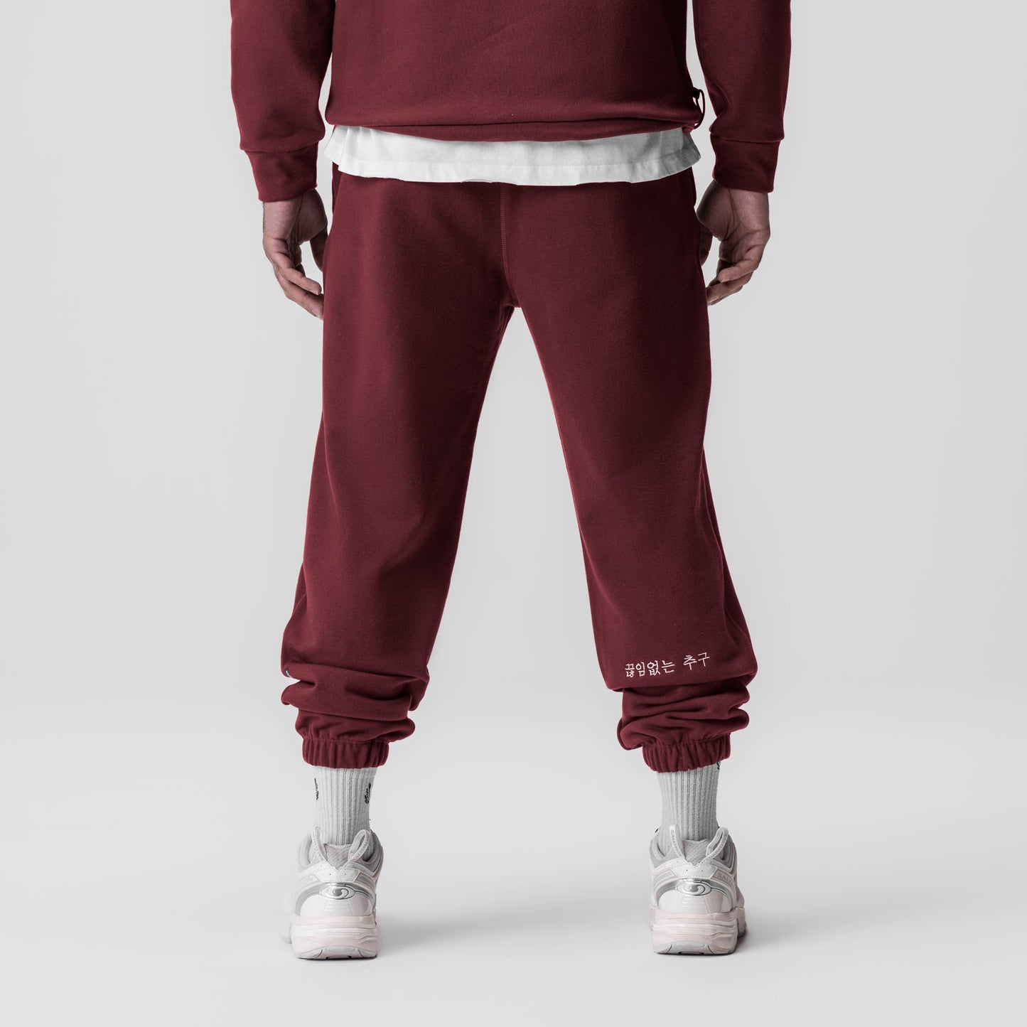 0655. Tech-Terry™ Oversized Sweats Crimson "Global" | ASRV Online