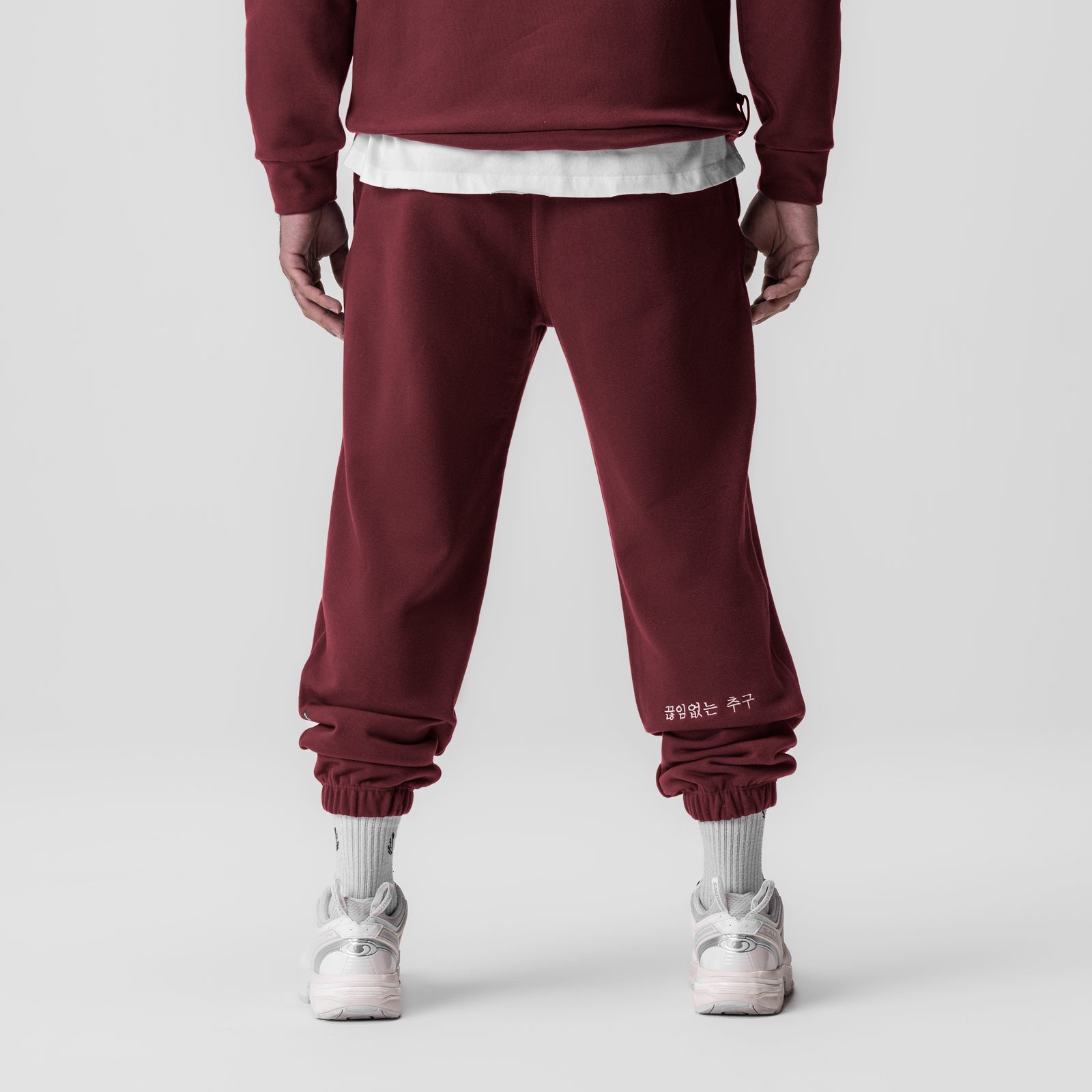 0655. Tech-Terry™ Oversized Sweats Crimson "Global" | ASRV Online