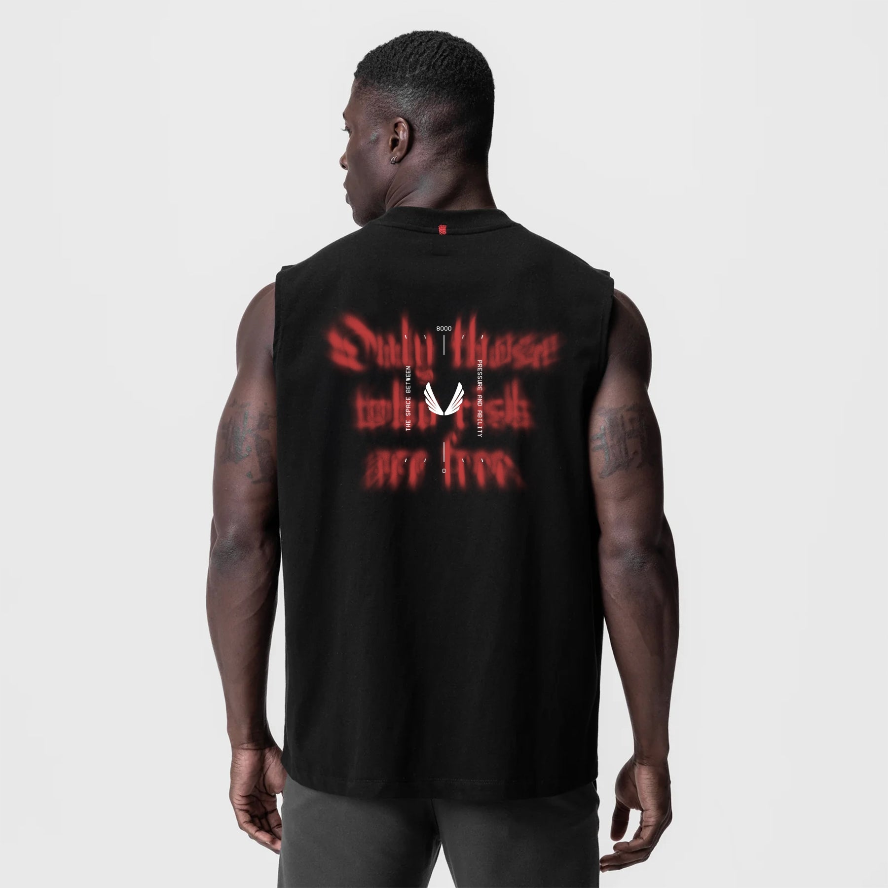 0807. Tech Essential™ Relaxed Cutoff Black "Target Acquired" | ASRV discount