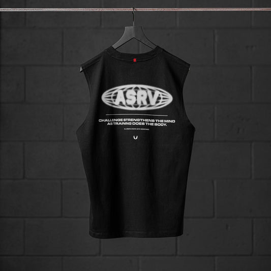 0807. Tech Essential™ Relaxed Cutoff Black "Global Reach" | ASRV Discount