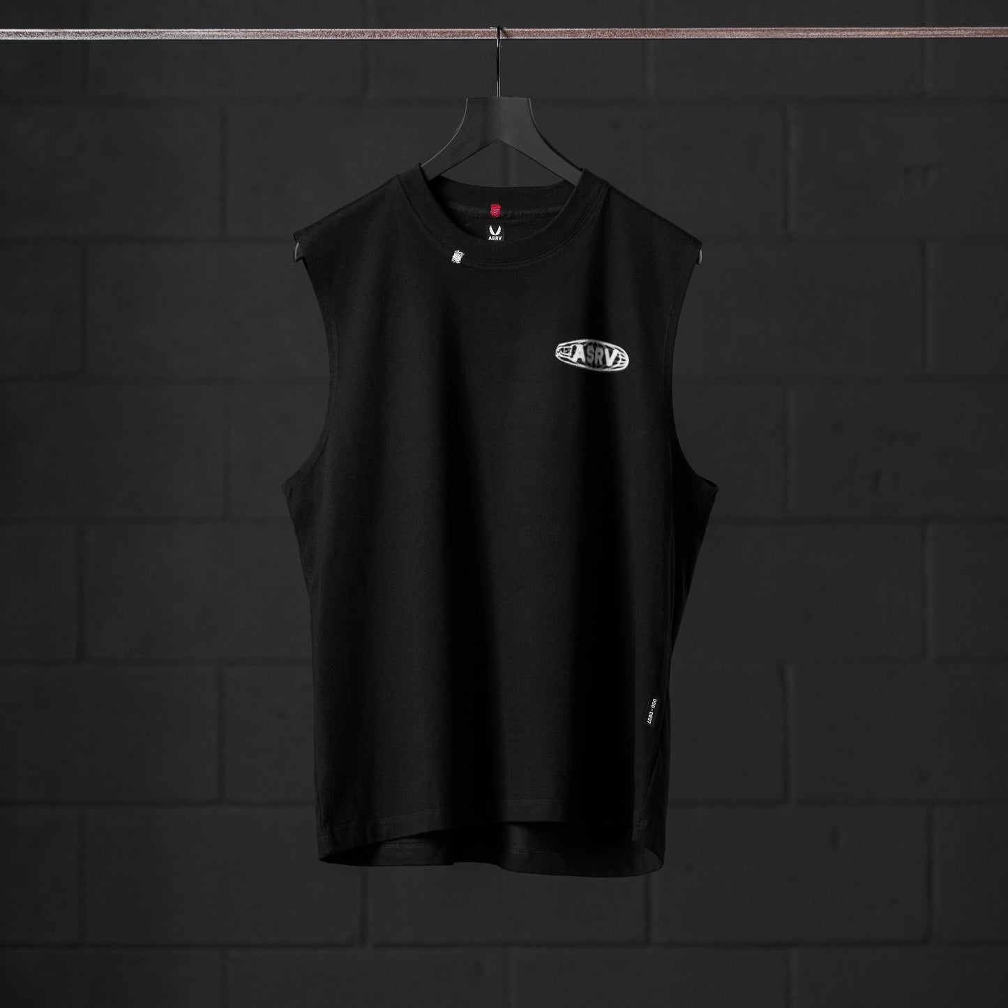 0807. Tech Essential™ Relaxed Cutoff Black "Global Reach" | ASRV Discount