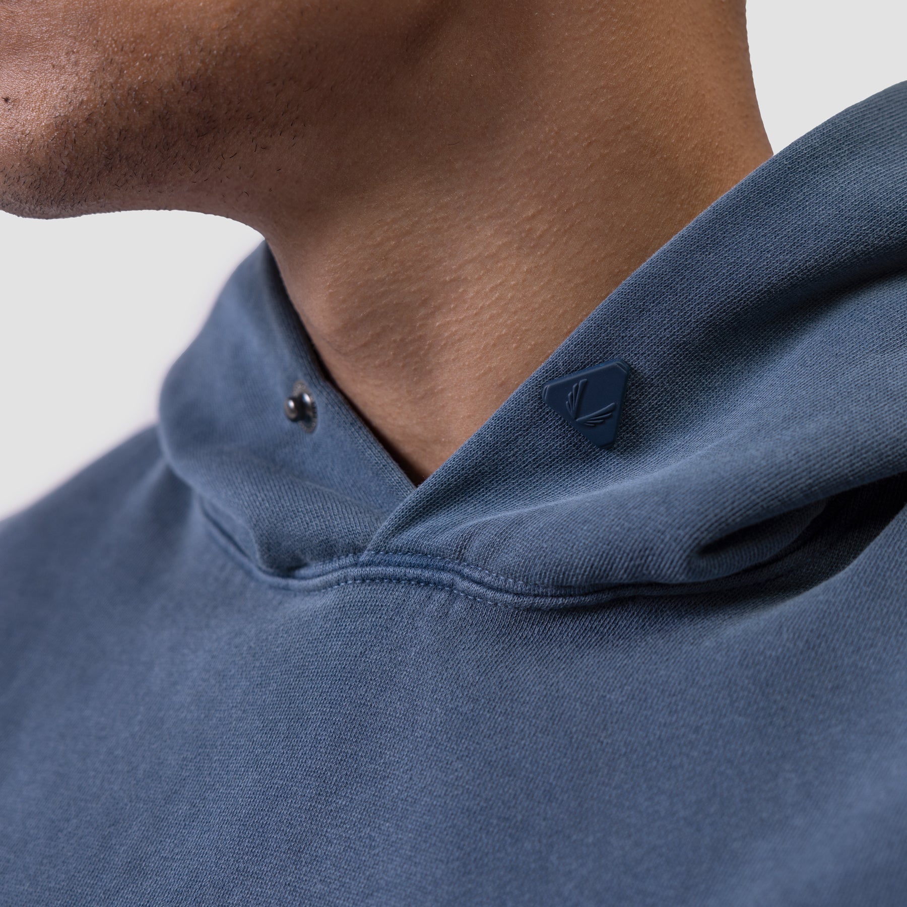 0920. Tech Essential™ Distressed Hoodie Faded Navy | ASRV sale