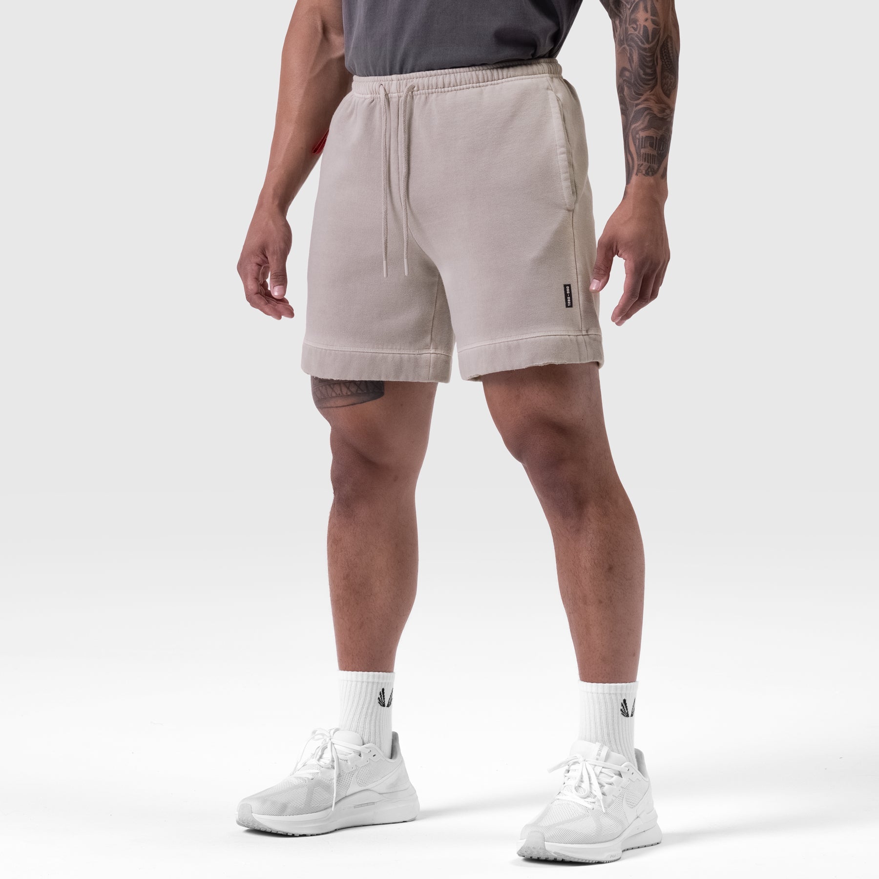 0921. Tech Essential™ Sweat Short Faded Chai | ASRV on sale