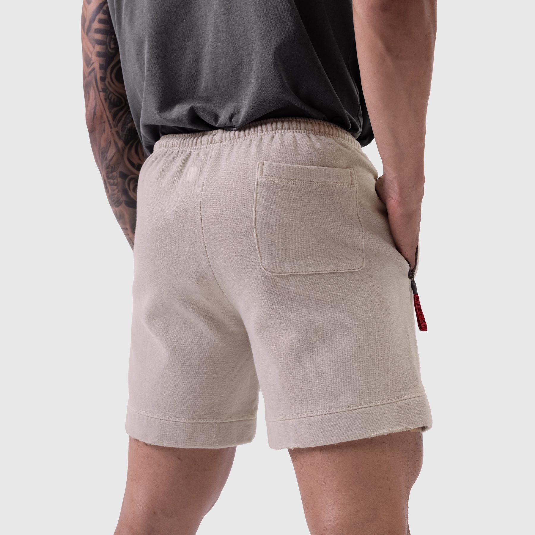 0921. Tech Essential™ Sweat Short Faded Chai | ASRV on sale